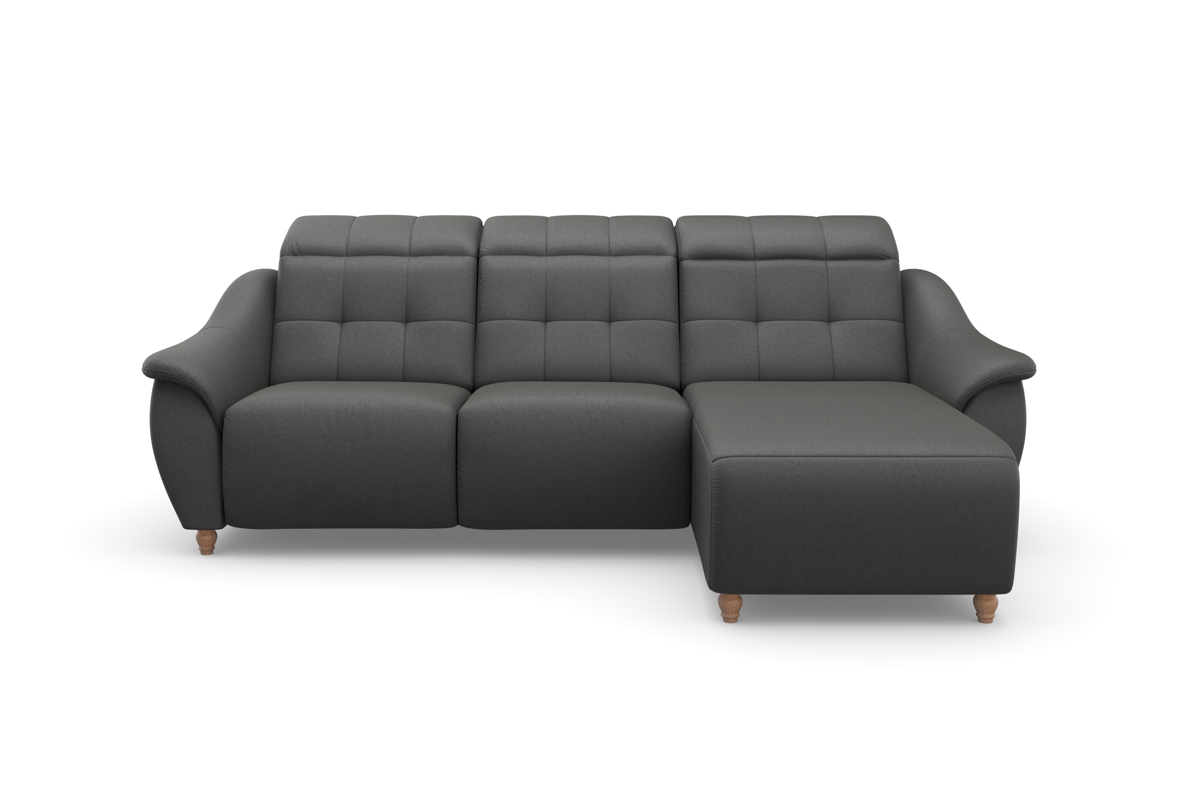 Home affaire Ecksofa "Boston L-Form" Kopfteilverstellung an jeder Sitzfläch günstig online kaufen