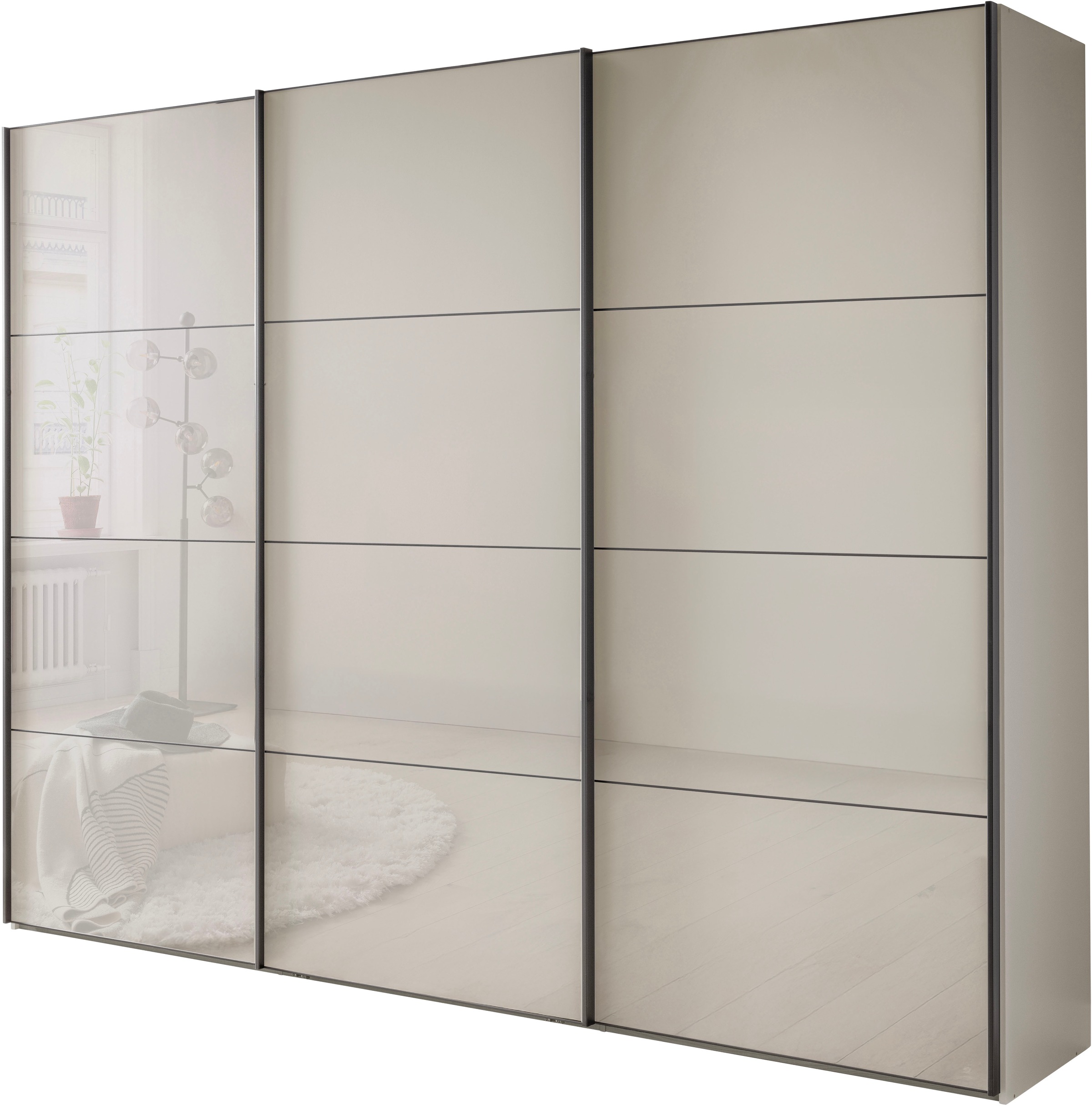 WIEMANN Schwebetürenschrank "Phoenix, Made in Germany, modernes Design, Hig günstig online kaufen