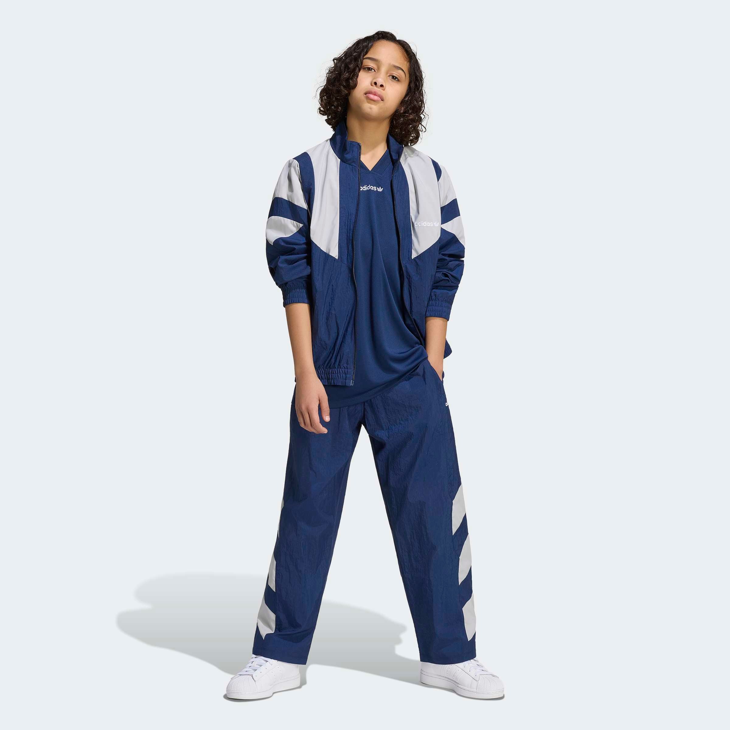 adidas Originals »OVERSIZED BLOCKED WOVEN TRACK« für Kinder, mit Reißverschluss, neutraler Schnitt