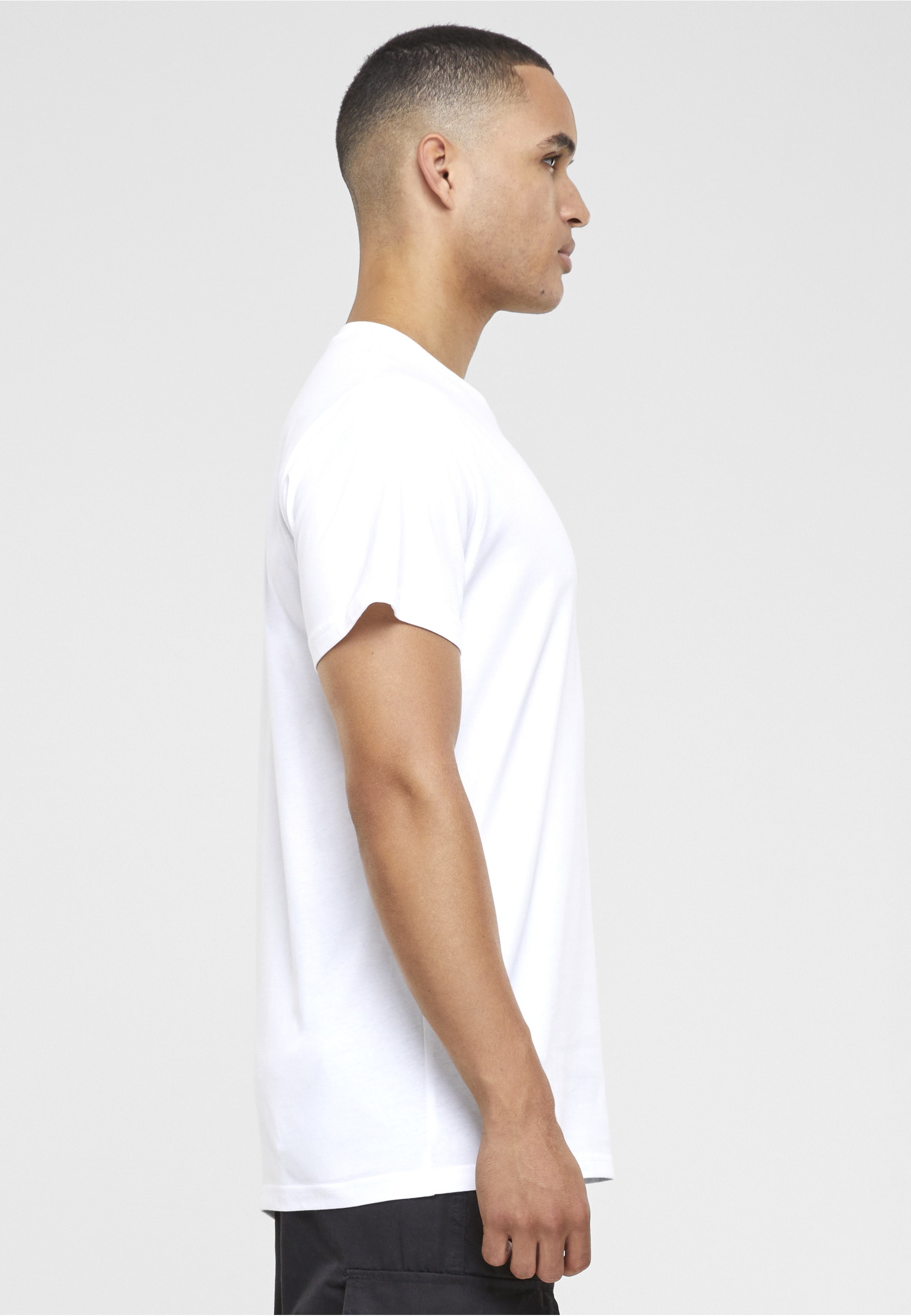 MisterTee T-Shirt »MisterTee Herren Penne Va Bene Tee EMB« 1 Stk.