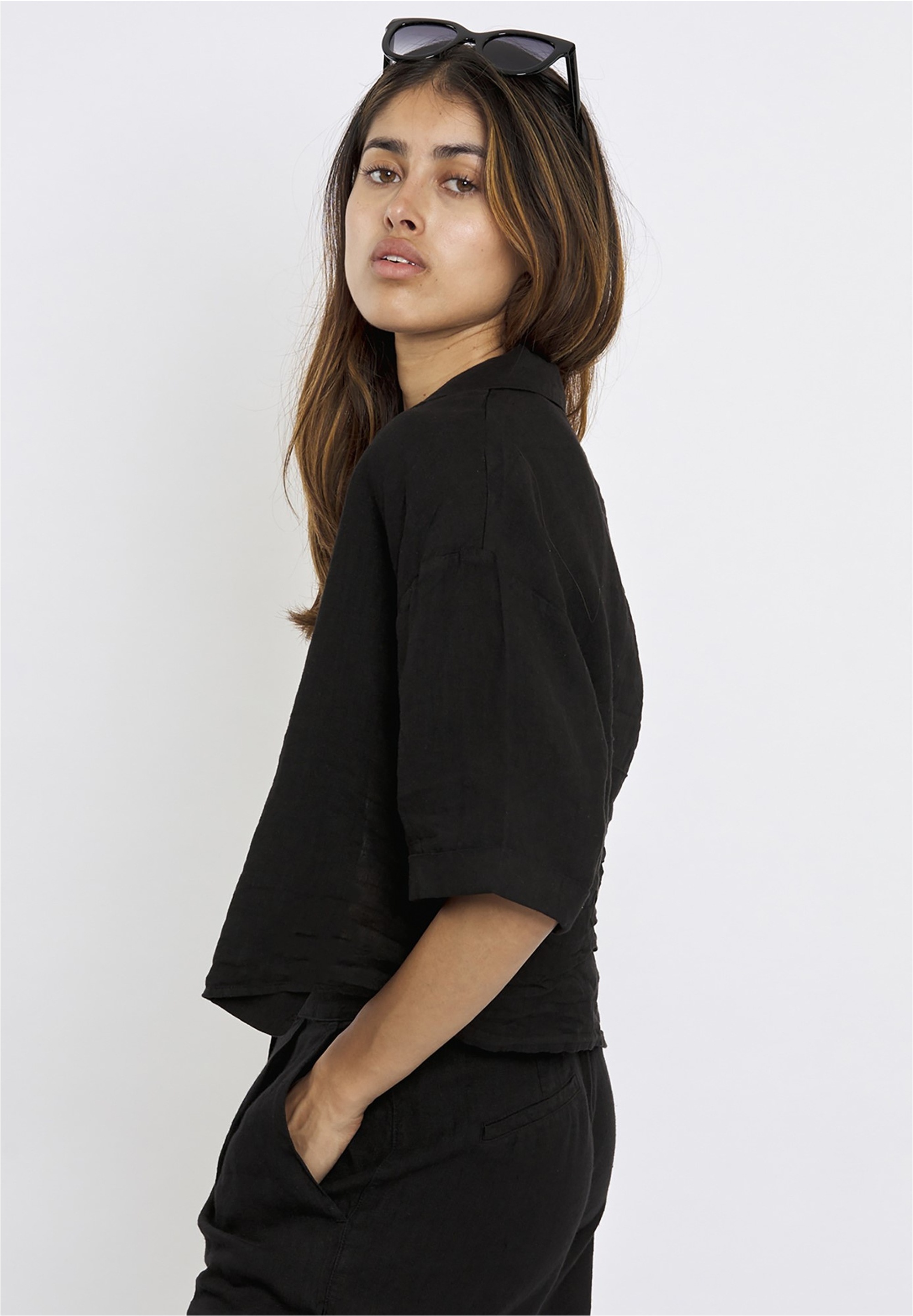 freshlions Klassische Bluse »Lena«, in klassischem Design