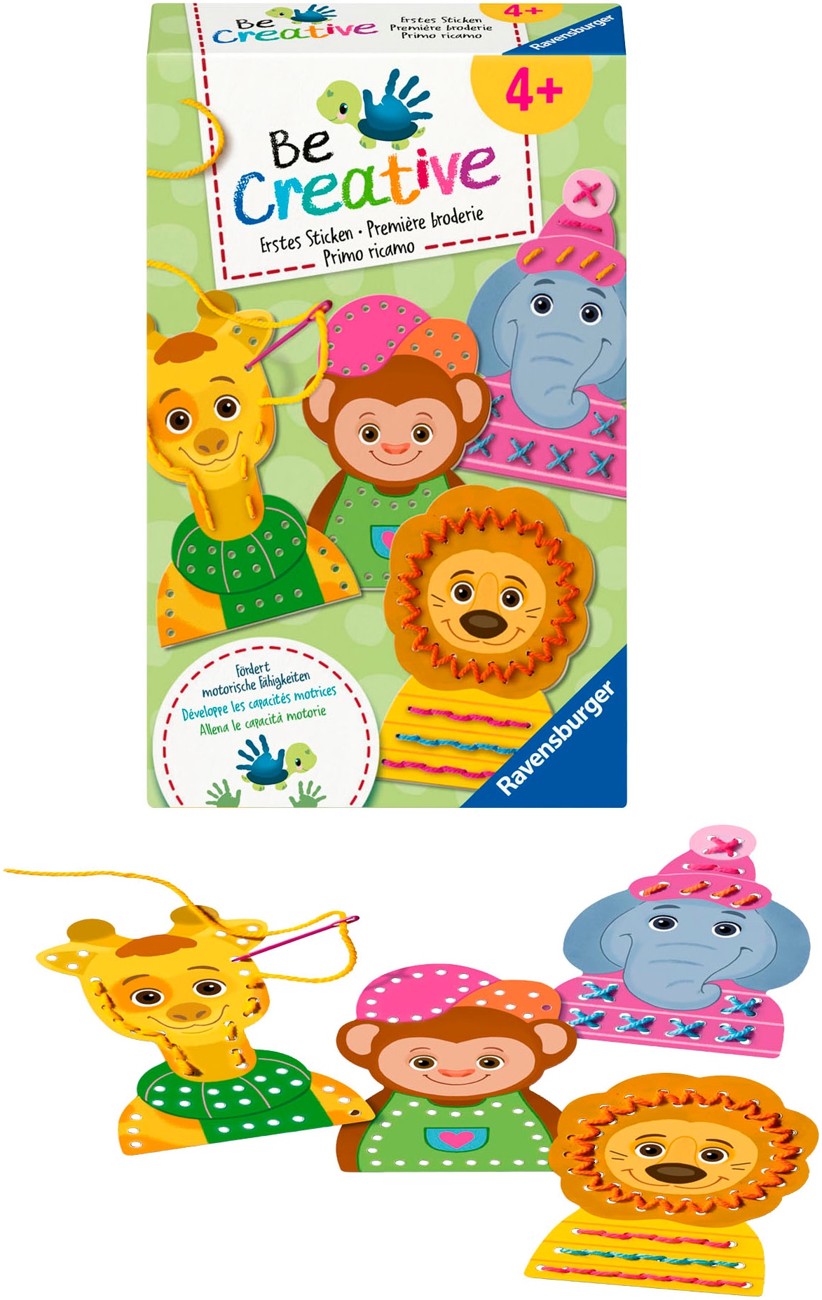 Ravensburger Kreativset »BeCreative Mini, Sticken ohne Nadel«, Made in Europe