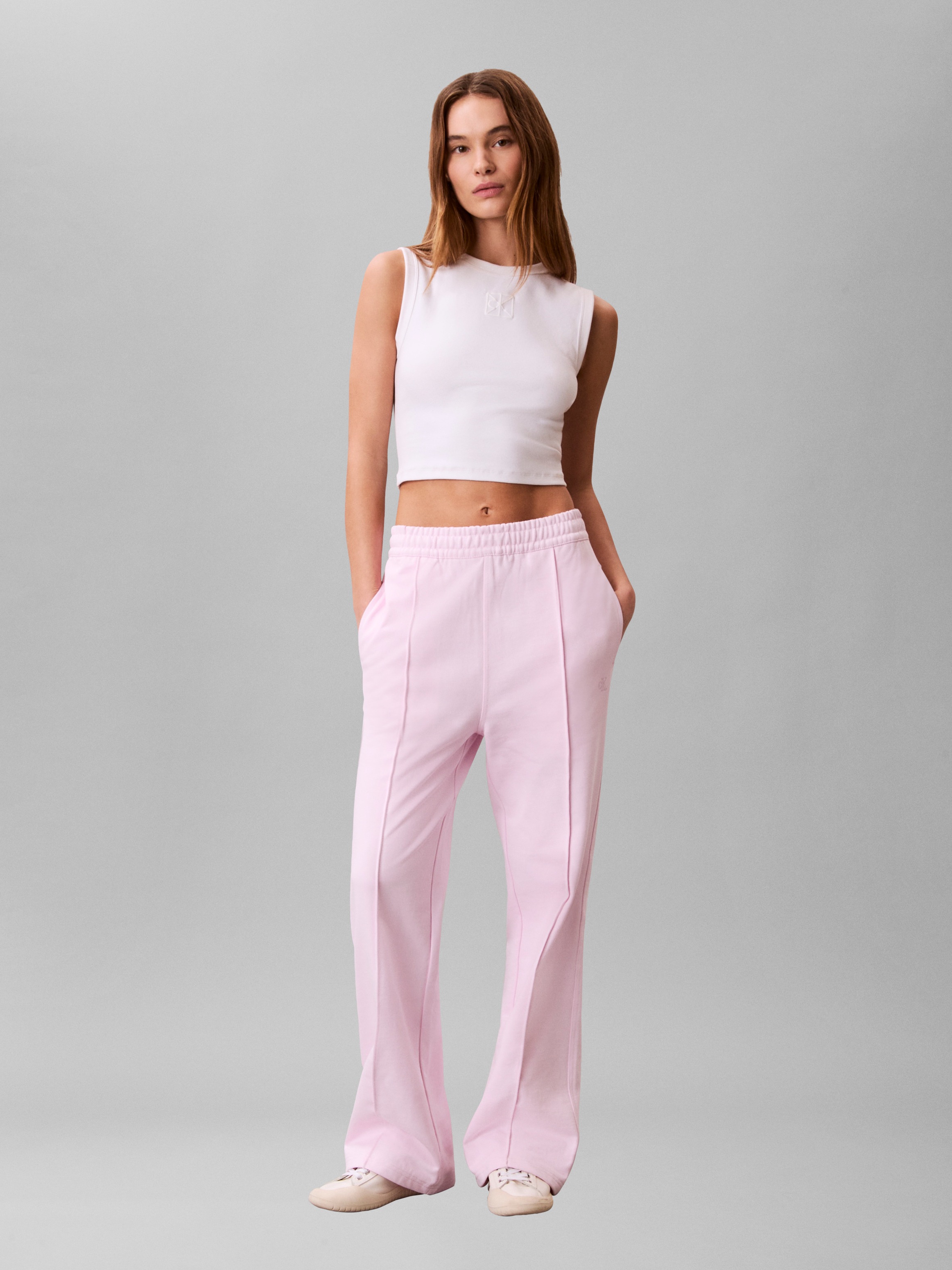 Thumbnail - Calvin Klein Jeans Sweathose elastischer Bund, gerade Passform, Bundfalte