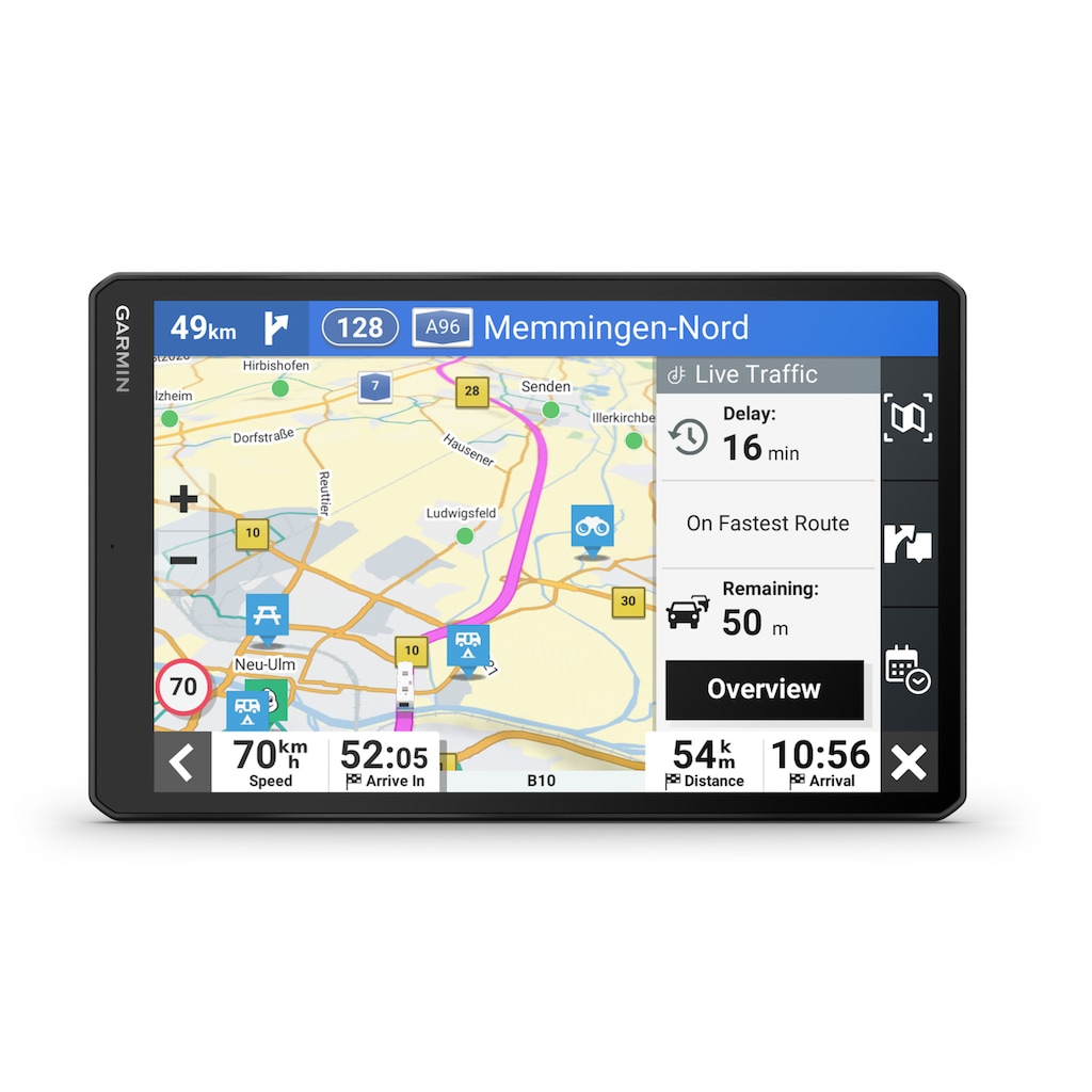 Garmin Navigationsgerät »Camper 1095 MT-D EU«, (Europa (45 Länder) Karten-Updates)