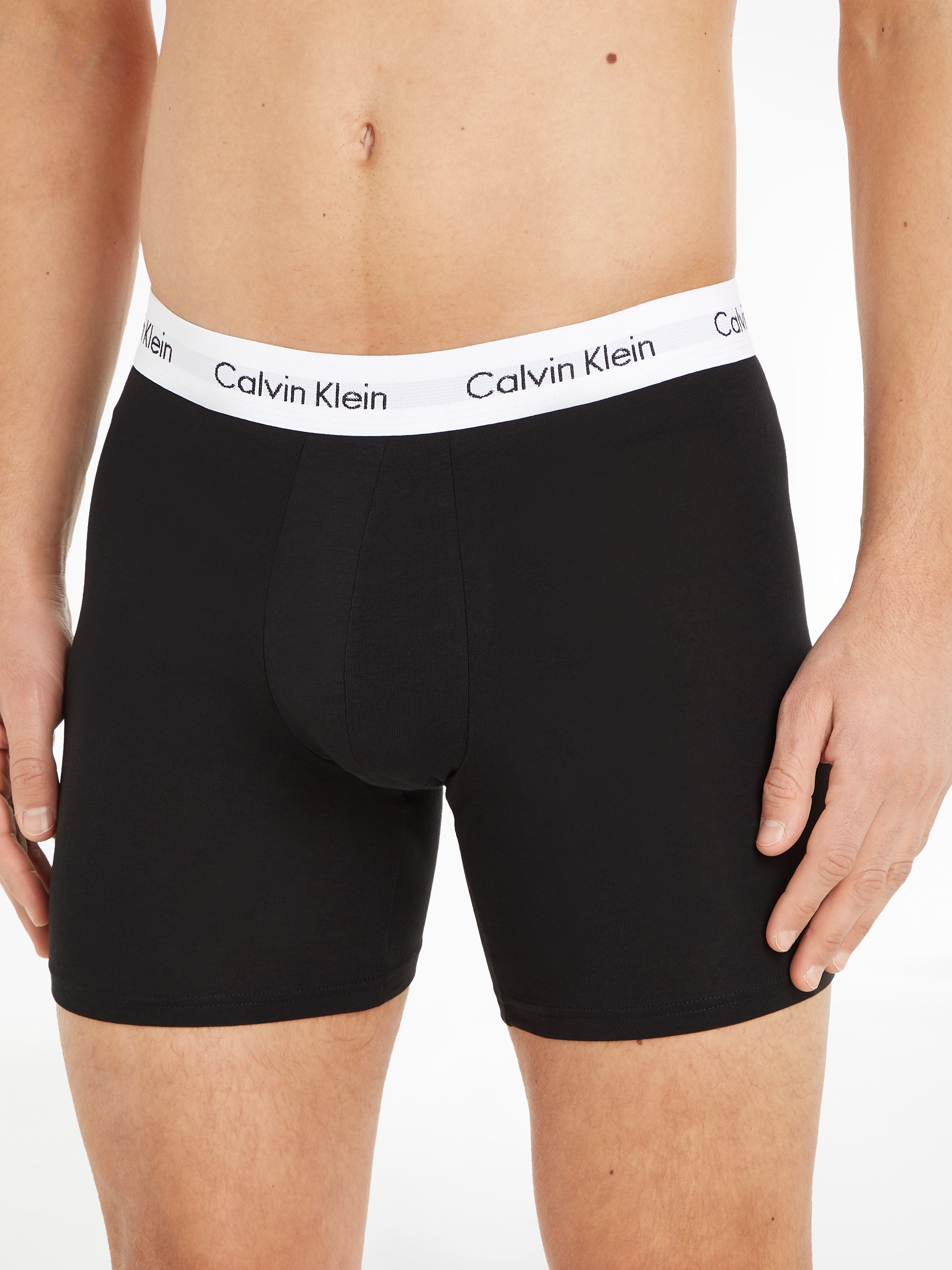 Calvin Klein Underwear Boxer "CK lg Boxer" 3 Stk. mit längerem Bein günstig online kaufen