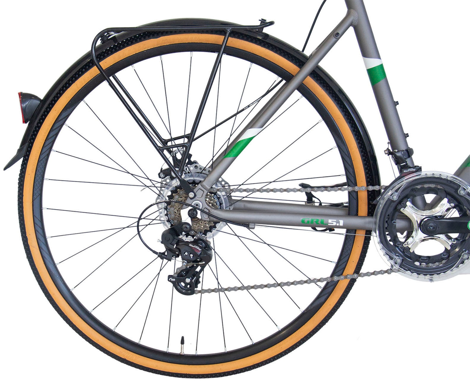 WYNN Gravelbike »GRL5.1« 14 Gang Shimano Tourney Schaltwerk Kettenschaltung