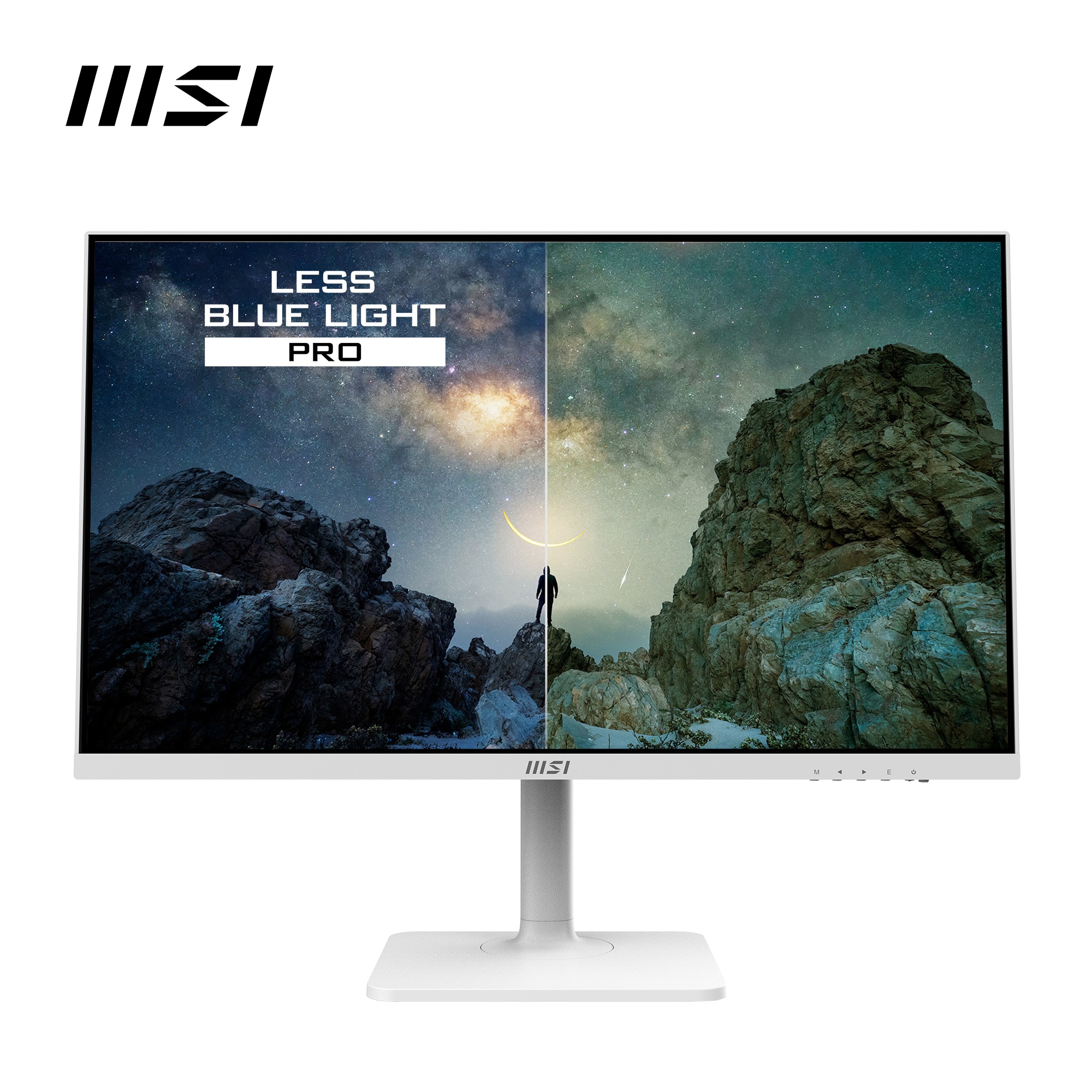 MSI LED-Monitor »Modern MD2712PW«, 69 cm/27 Zoll, 1920 x 1080 px, Full HD, 1 ms Reaktionszeit, 100 Hz, höhenverstellbar, 3 Jahre Herstellergarantie, USB-C