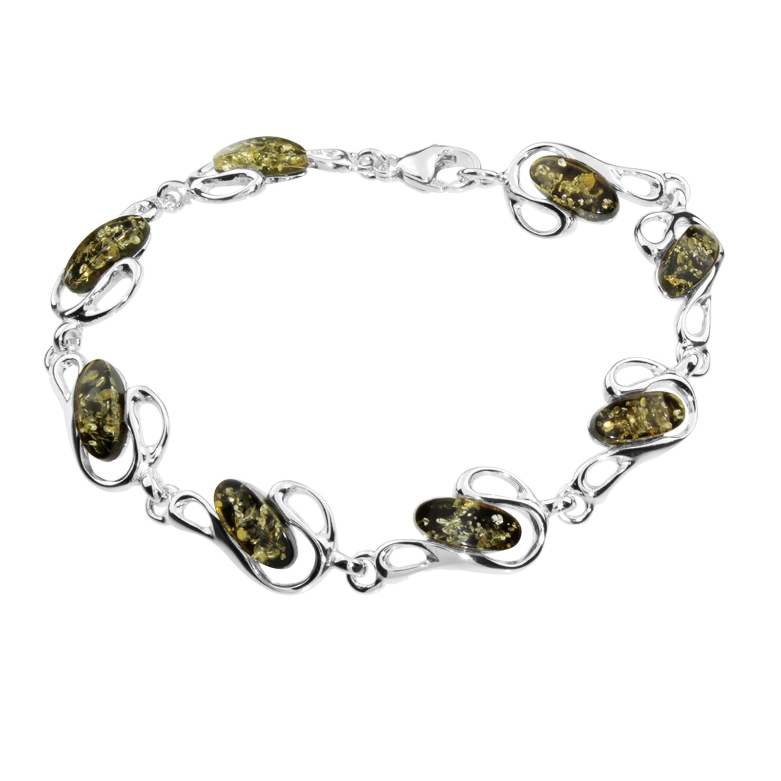 Armband OSTSEE-SCHMUCK "Ostsee-Schmuck Armband Ortrun Armband Ortrun", silber, Armbänder, Damen, 18cm, Silber 925 (Sterlingsilber), Armband