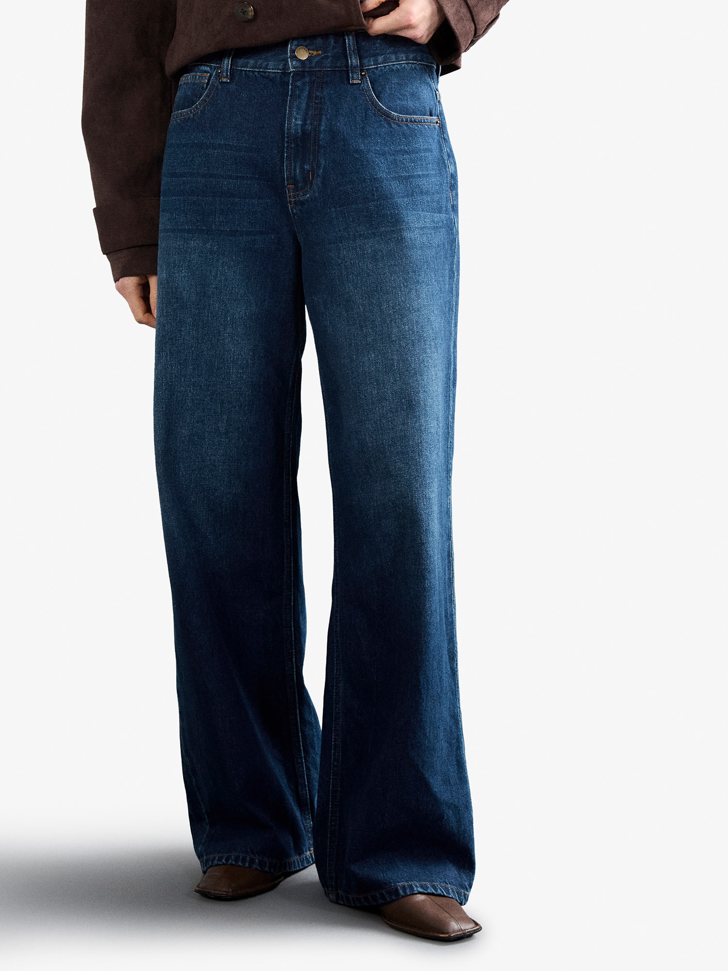 Apricot Weite Jeans »Maca-Jeans« mit hoher Leibhöhe