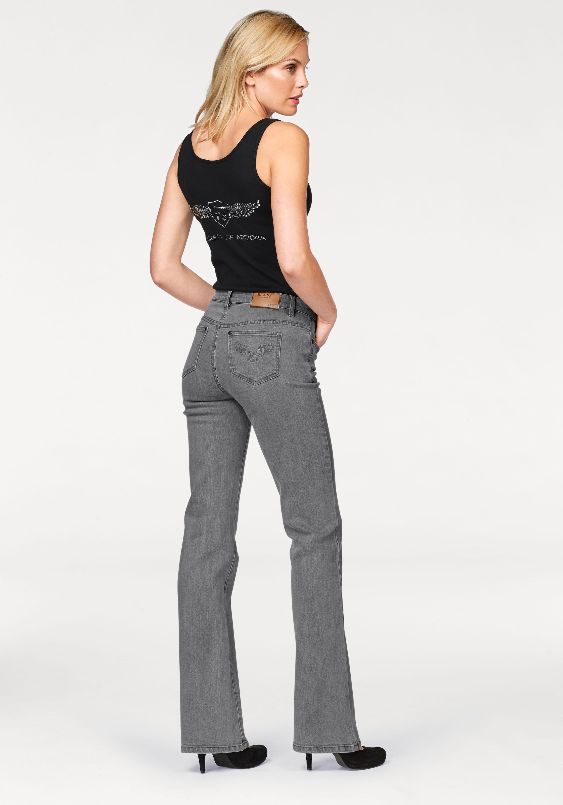 Arizona Bootcut-Jeans »Comfort-Fit«, High Waist