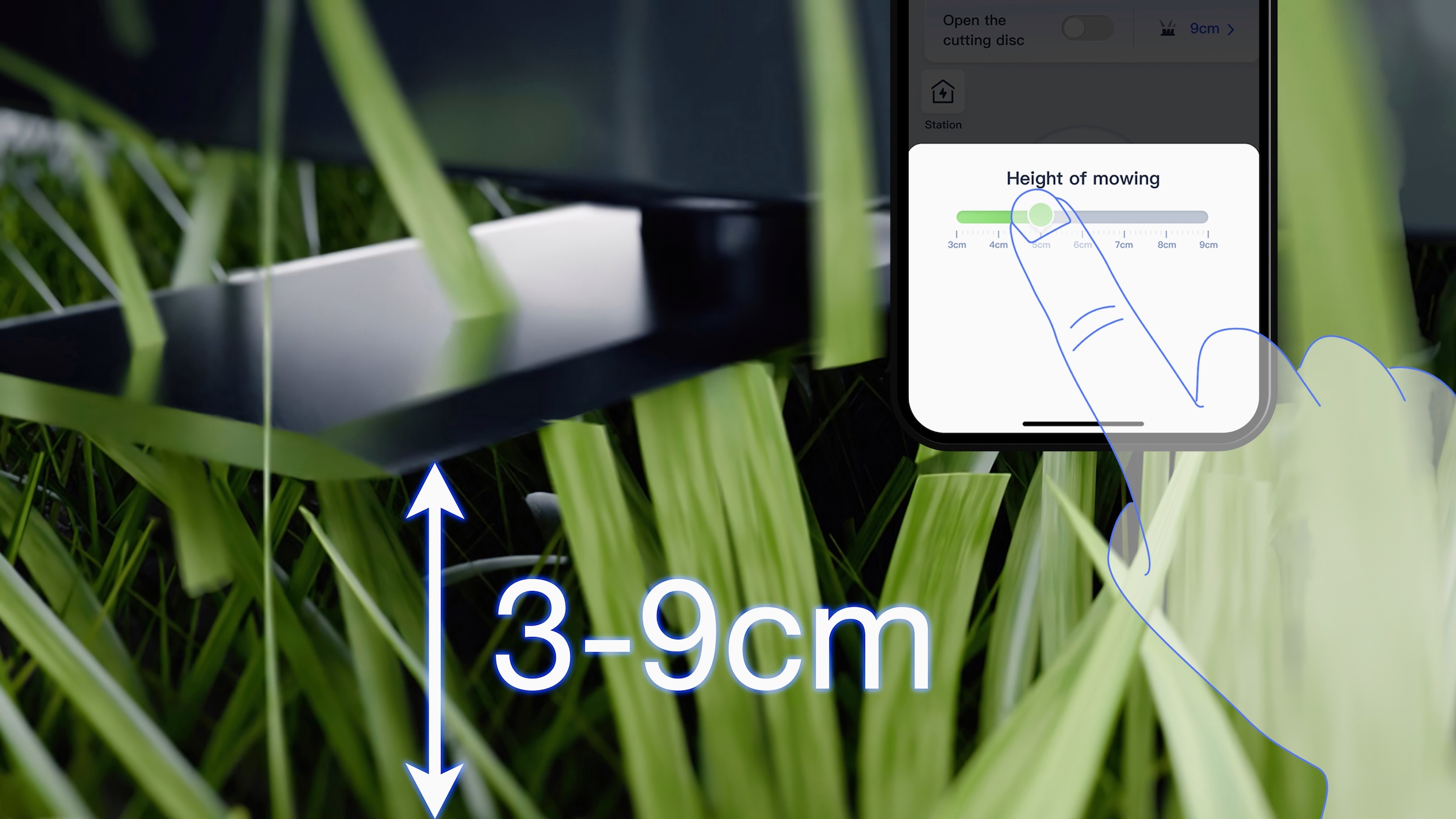 ECOVACS Rasenmähroboter »GOAT A1600 LiDAR PRO« Mäheffizienz von 400 m²/h, Trimmer (8500 rpm),   Dual-LiDAR Navigation, leistungsstarker 32-V Energieplattform