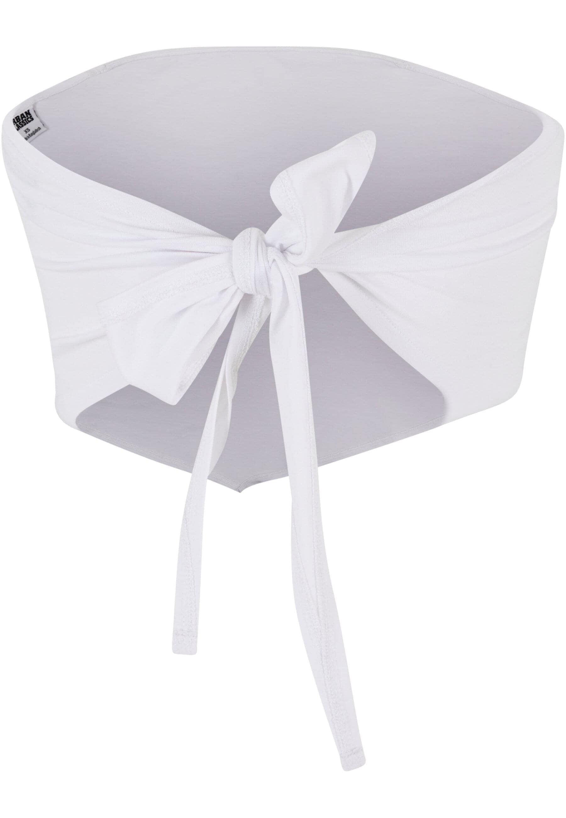 URBAN CLASSICS T-Shirt »Urban Classics Damen Ladies Knotted Bandeau«, (1 tlg.)