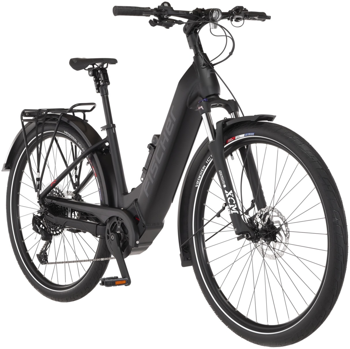 FISCHER Fahrrad E-Bike »VIATOR N100 43 711«, 12 Gang, SRAM, Schaltwerk SX EAGLE