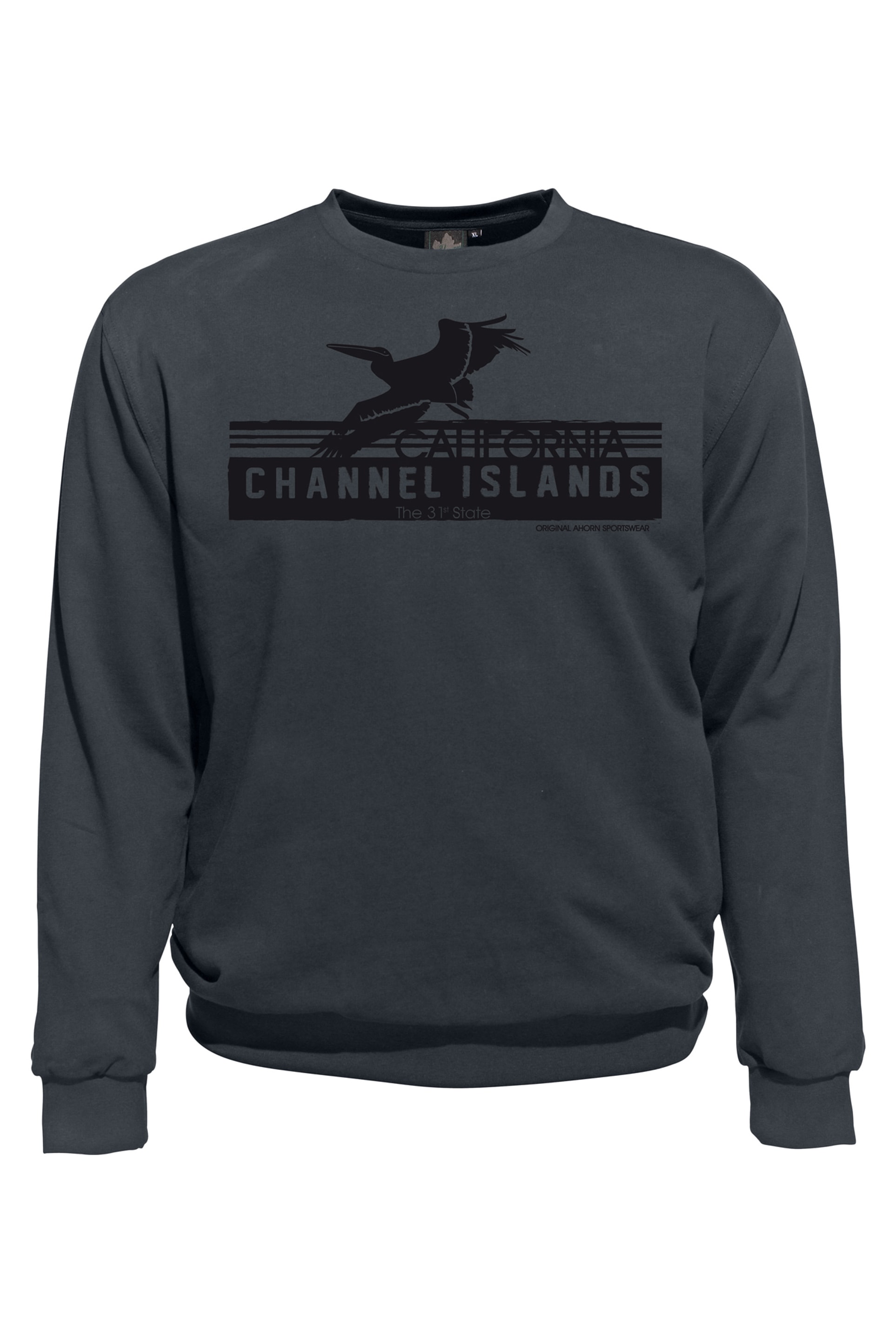 AHORN SPORTSWEAR Sweatshirt "CHANNEL ISLANDS", mit modischem Frontprint günstig online kaufen