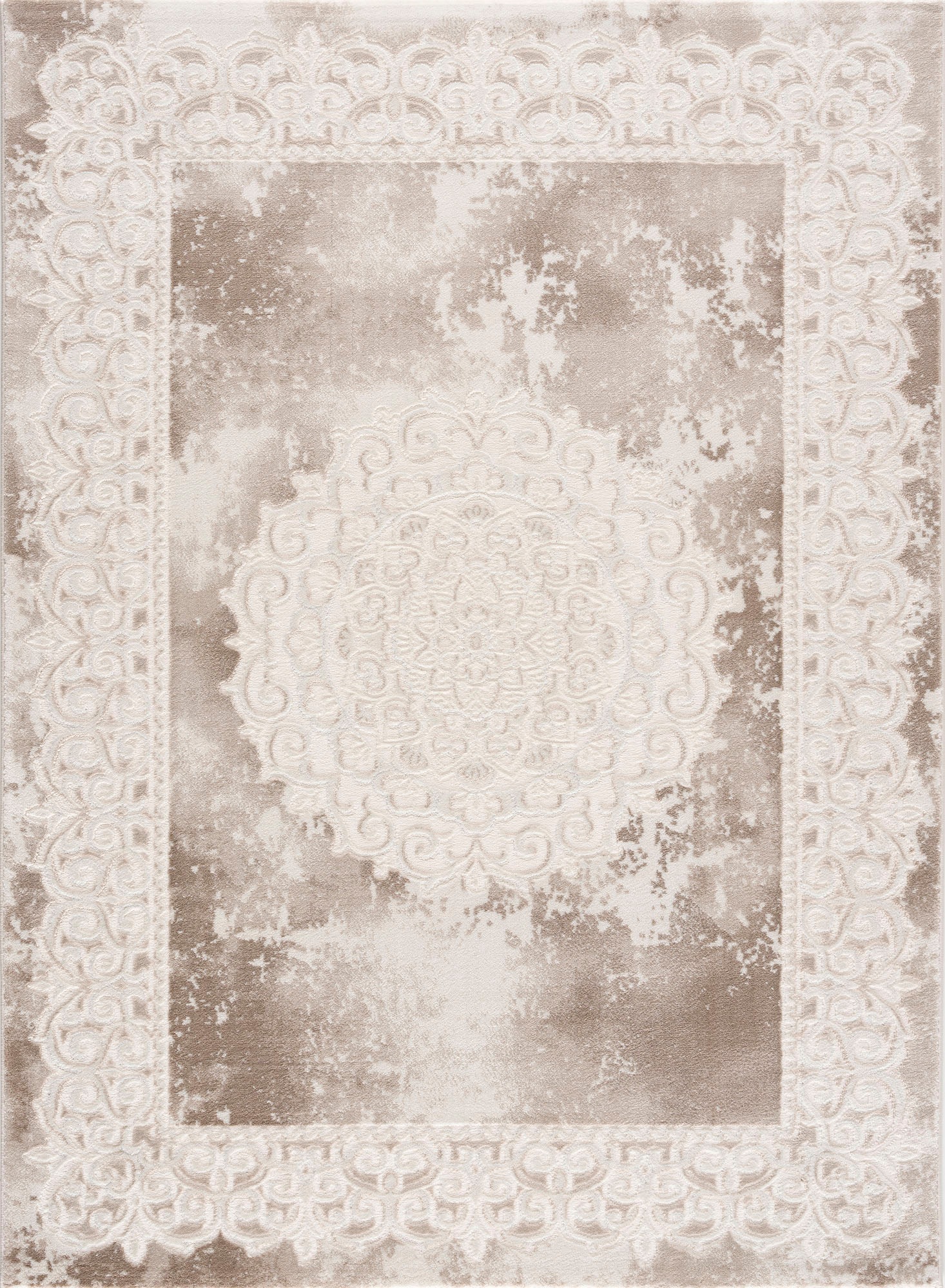 Sanat Teppich "Harmony 3205" rechteckig 12 mm Höhe Wohnzimmer, Orient Optik günstig online kaufen