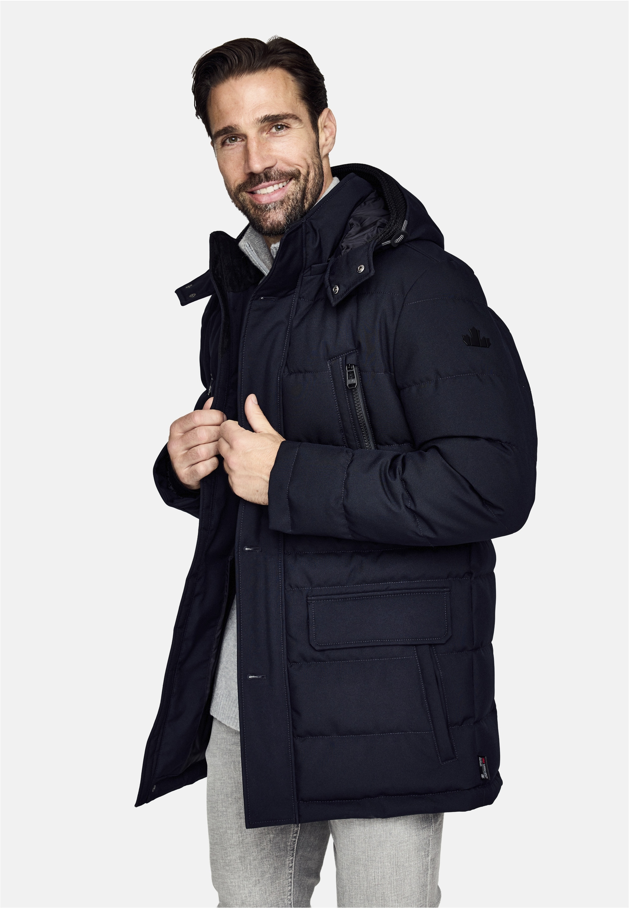 New Canadian Parka, mit Fleece-Einsatz am Innenkragen
