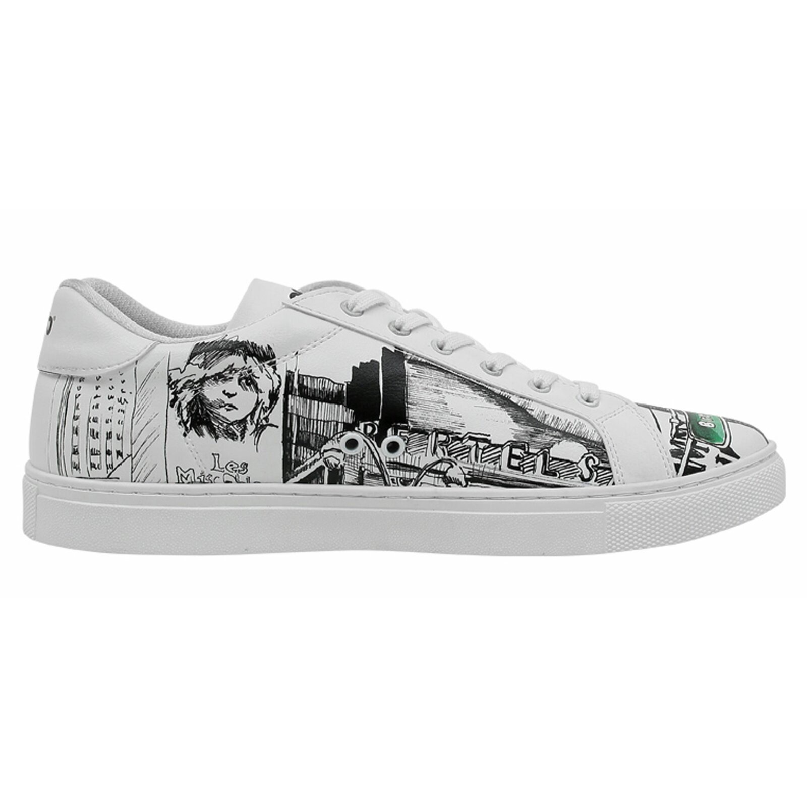 DOGO Sneaker »Ace Low-Top Sneaker Broadway Damen Sneaker«, Vegan