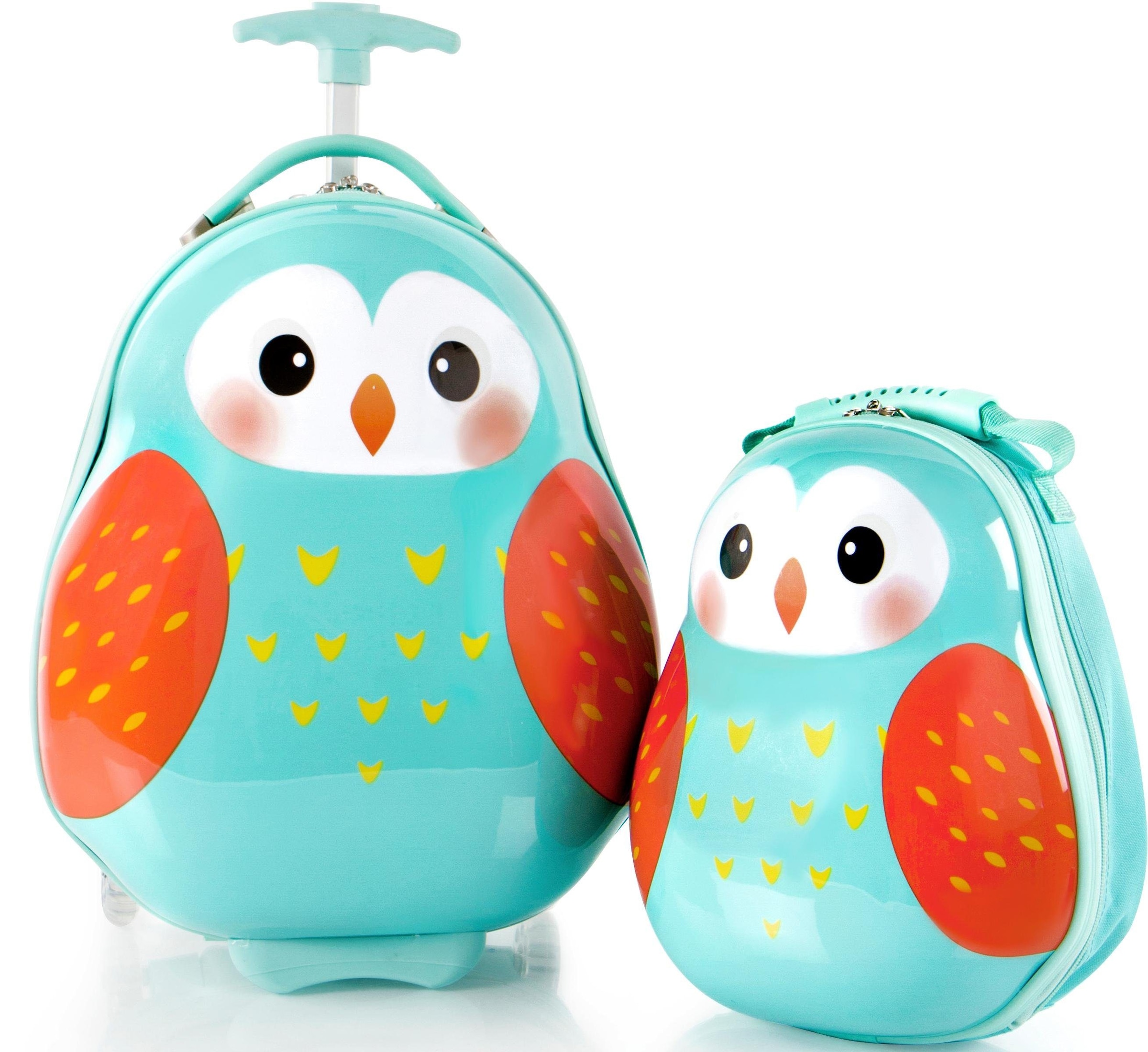 HEYS Kinder Kinderkoffer "Travel Tots, 46 cm", blau, ABS, Polycarbonat, festlich, Koffer, Heys x Joachim Llambi Kindertrolley Handgepäck-Koffer