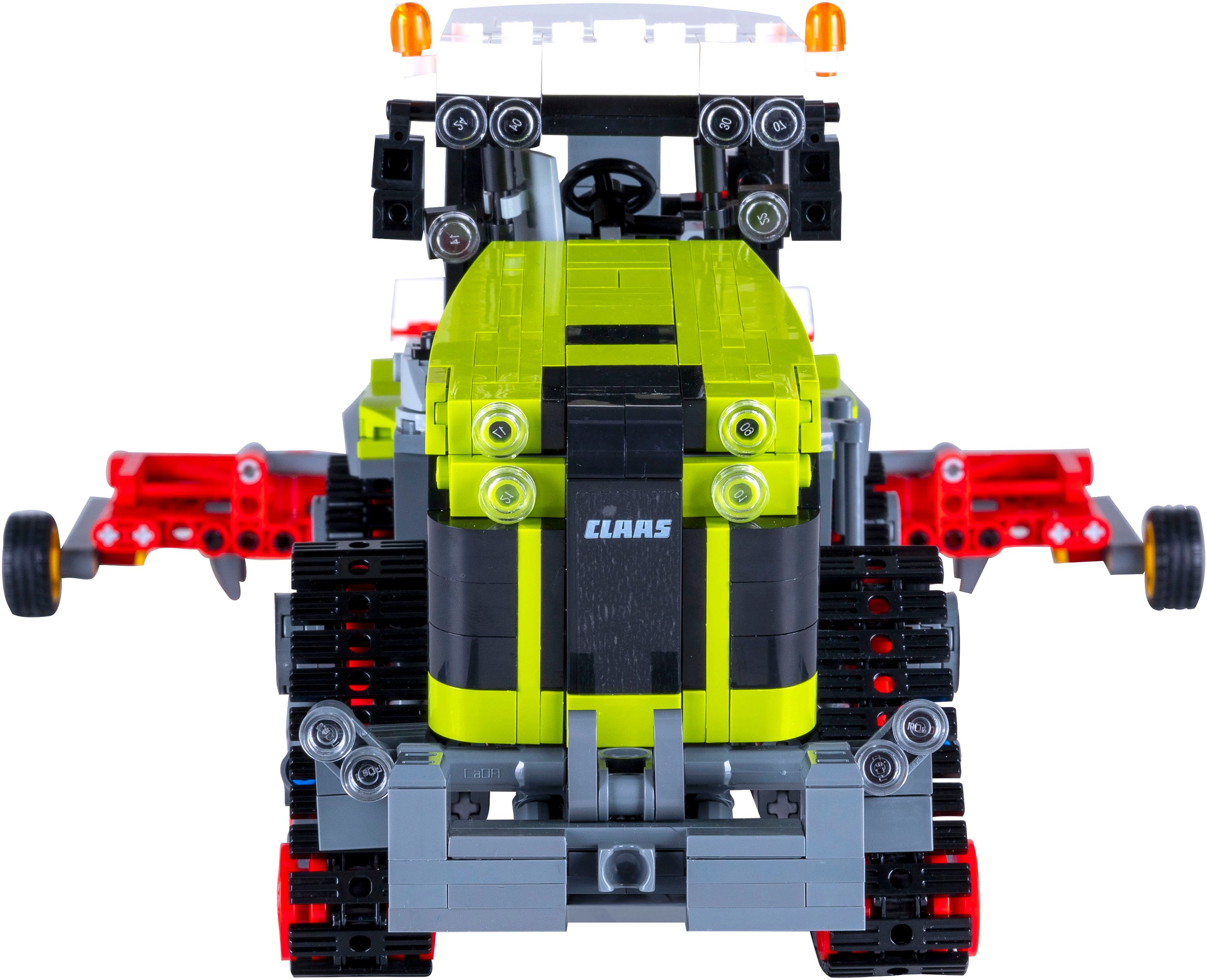 Jamara Konstruktions-Spielset »CaDA, Claas Xerion 5000 Trac TS 1:32 Bricks«, (1336 St.)