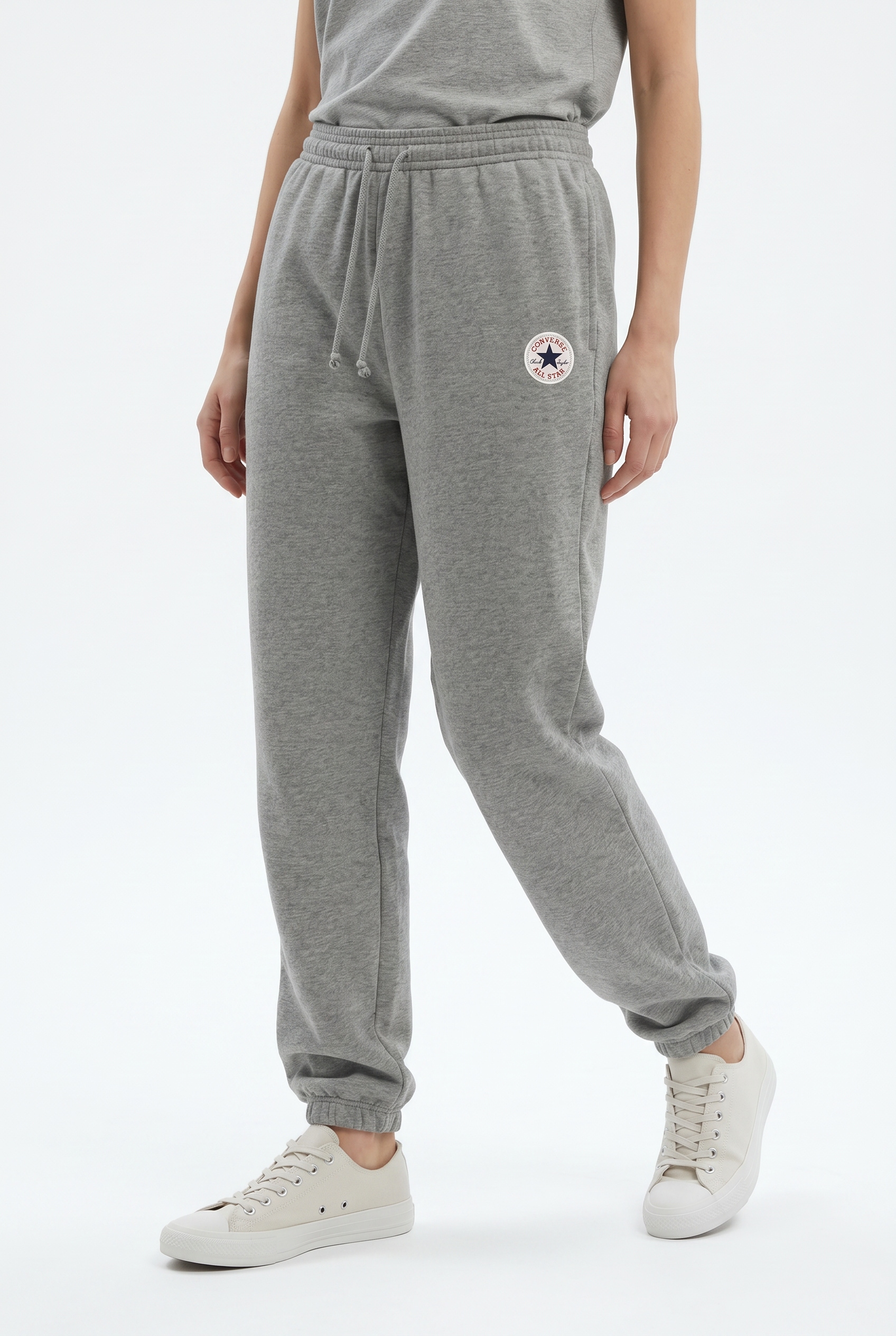 Converse Jogginghose "CHUCK PATCH JOGGER" für Erwachsene, aus Baumwolle und Polyester, sportlicher Stil