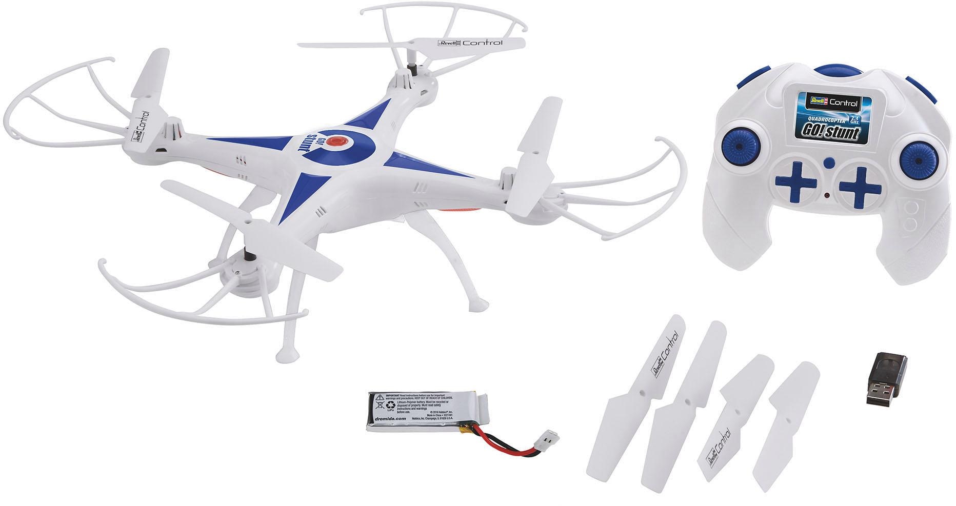 Revell® RC-Quadrocopter »Revell® control, GO! Stunt«, mit LED-Beleuchtung