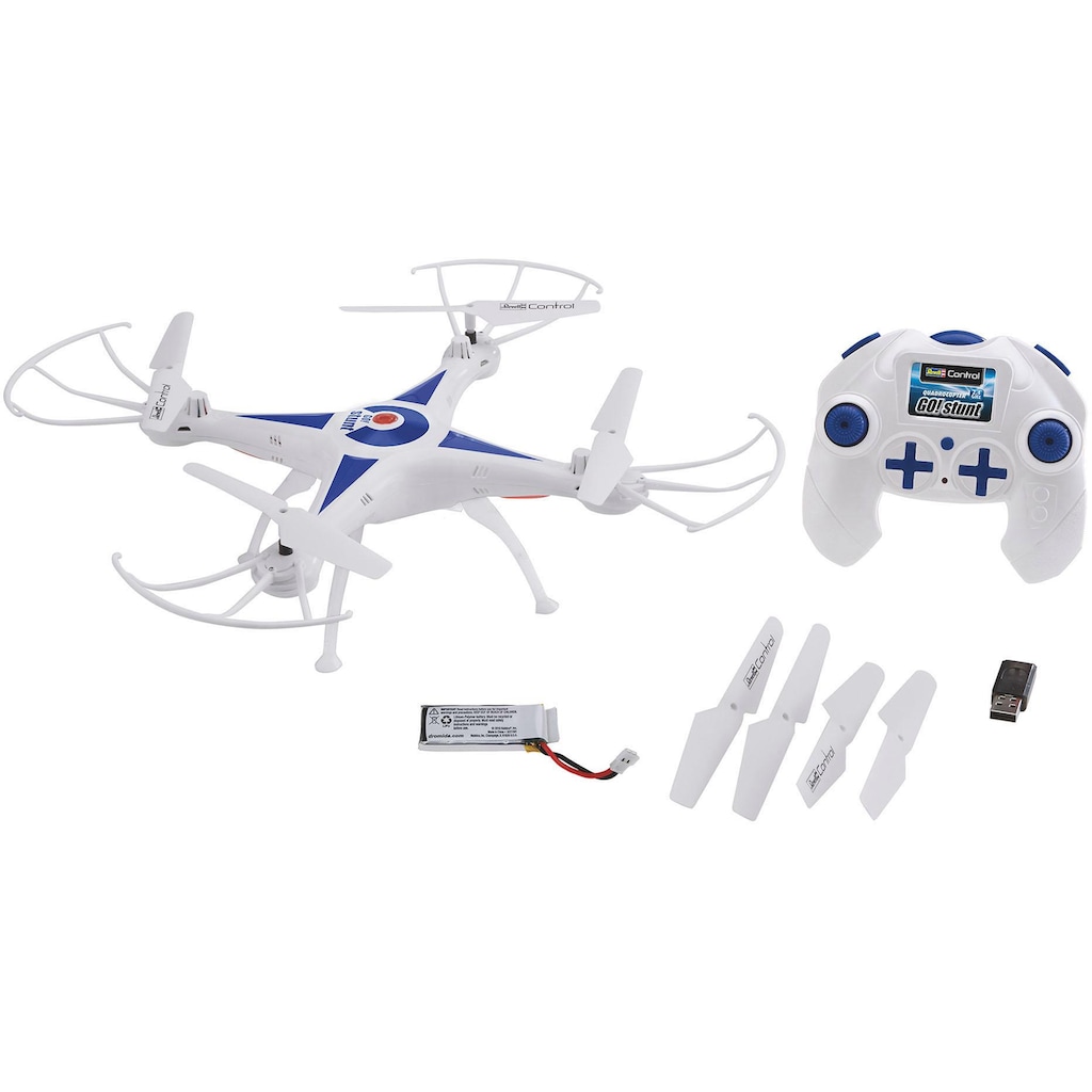 Revell® RC-Quadrocopter »Revell® control, GO! Stunt«, mit LED-Beleuchtung
