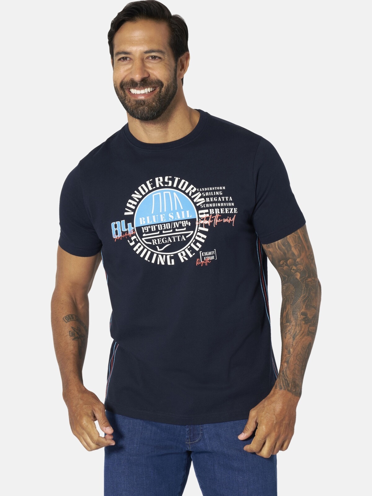 Jan Vanderstorm T-Shirt "T-Shirt ULFERT" günstig online kaufen