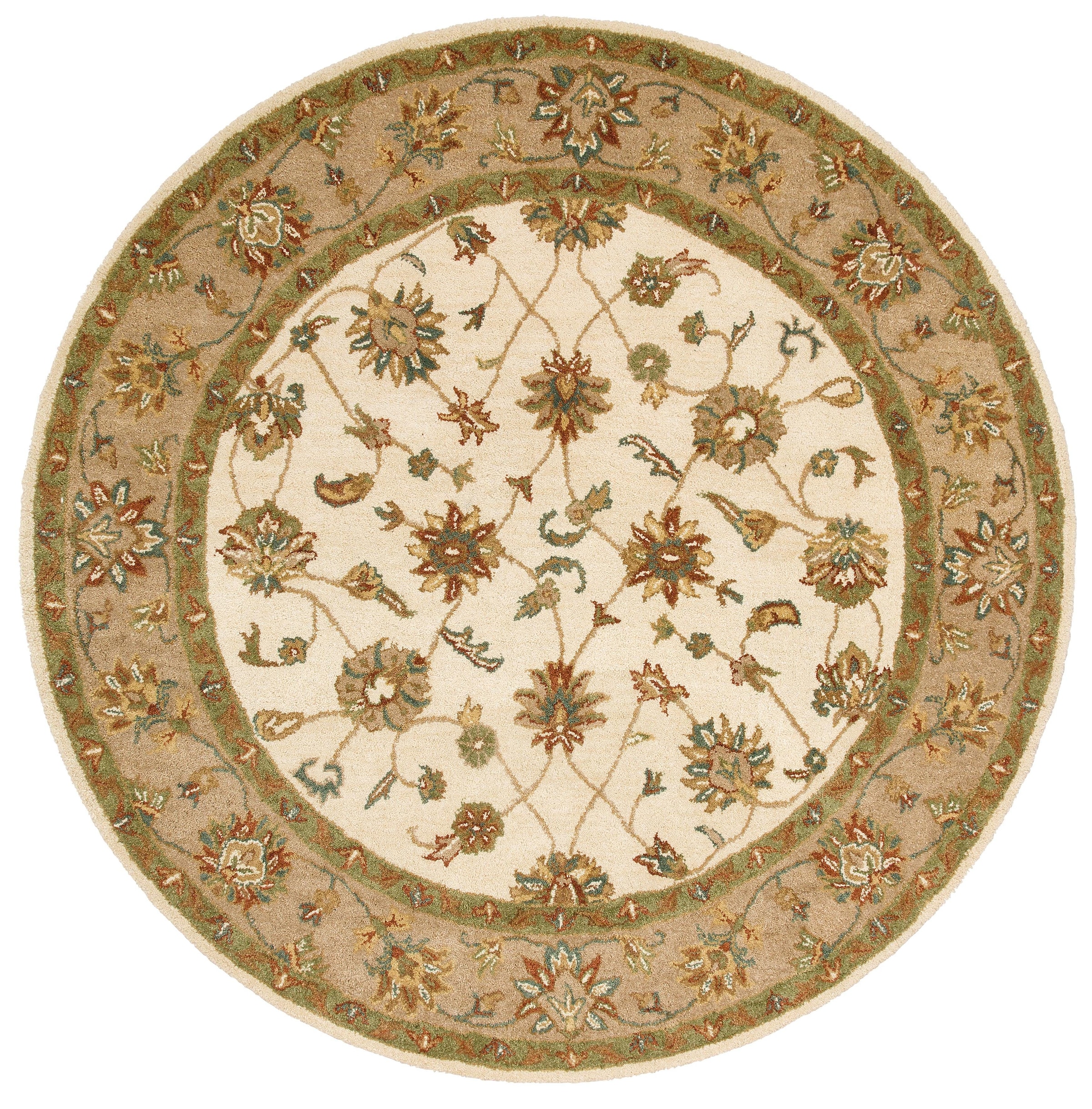 OTTO home Wollteppich "Sahil" rund 14 mm Höhe reine Wolle, Orient-Optik, id günstig online kaufen