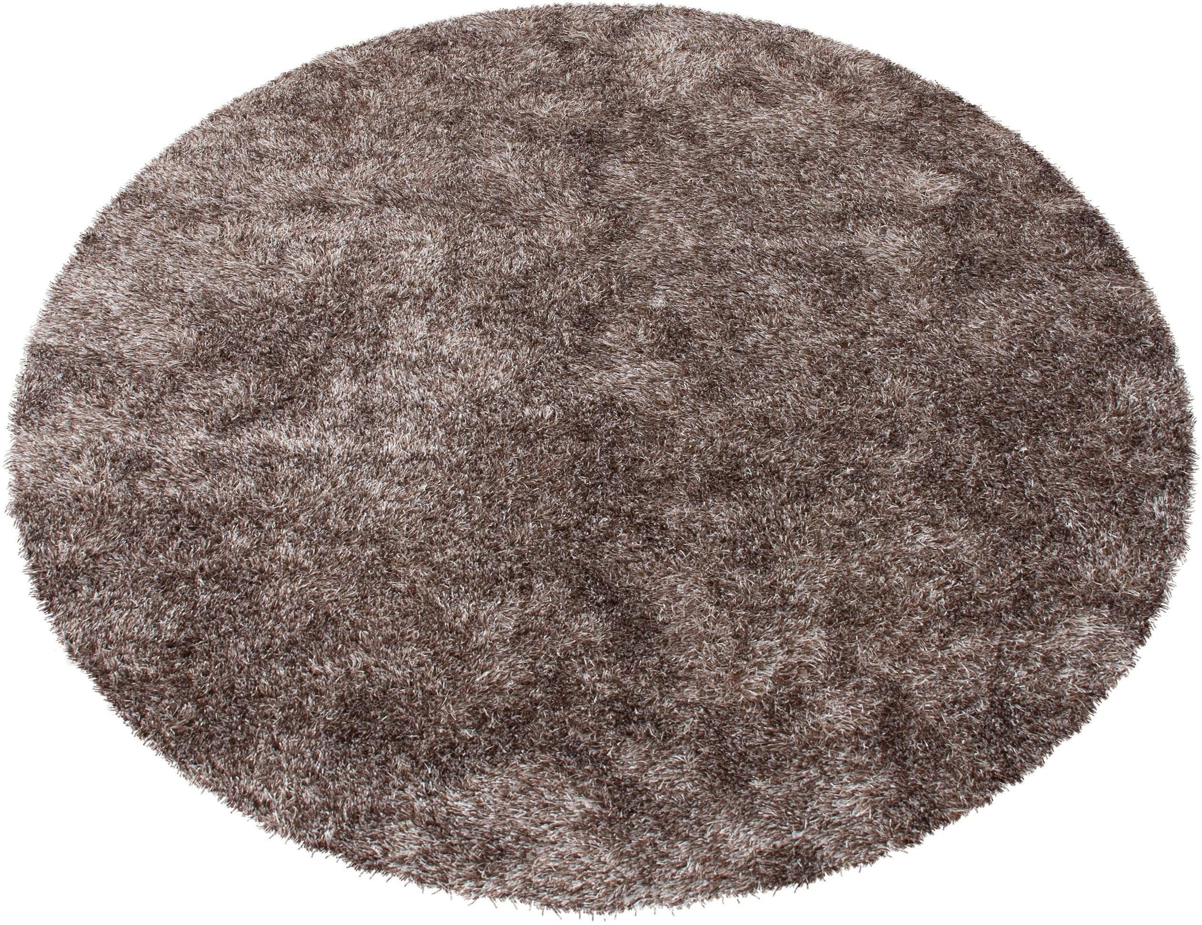 Bruno Banani Hochflor-Teppich »Alga«, rund, 40 mm Höhe, Uni-Farben, besonders weich und kuschelig