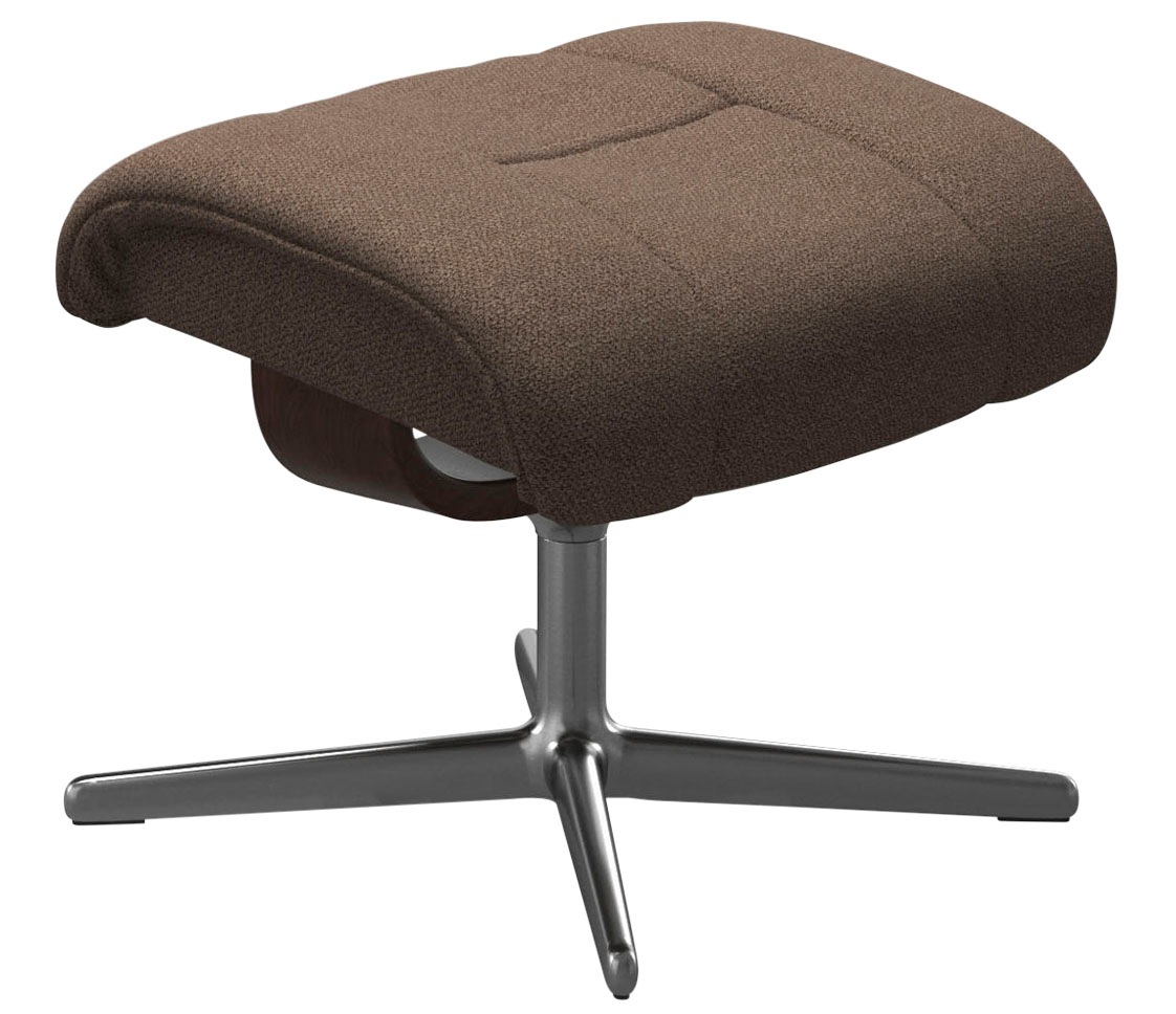 Stressless® Fußhocker »Reno«, mit Cross Base, Größe S, M & L, Holzakzent Braun