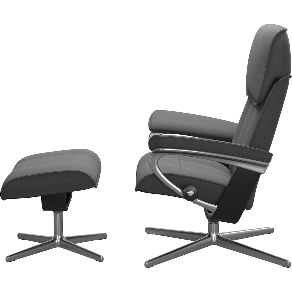 Stressless® Relaxsessel »Admiral«, (Set, Relaxsessel inkl. Hocker)