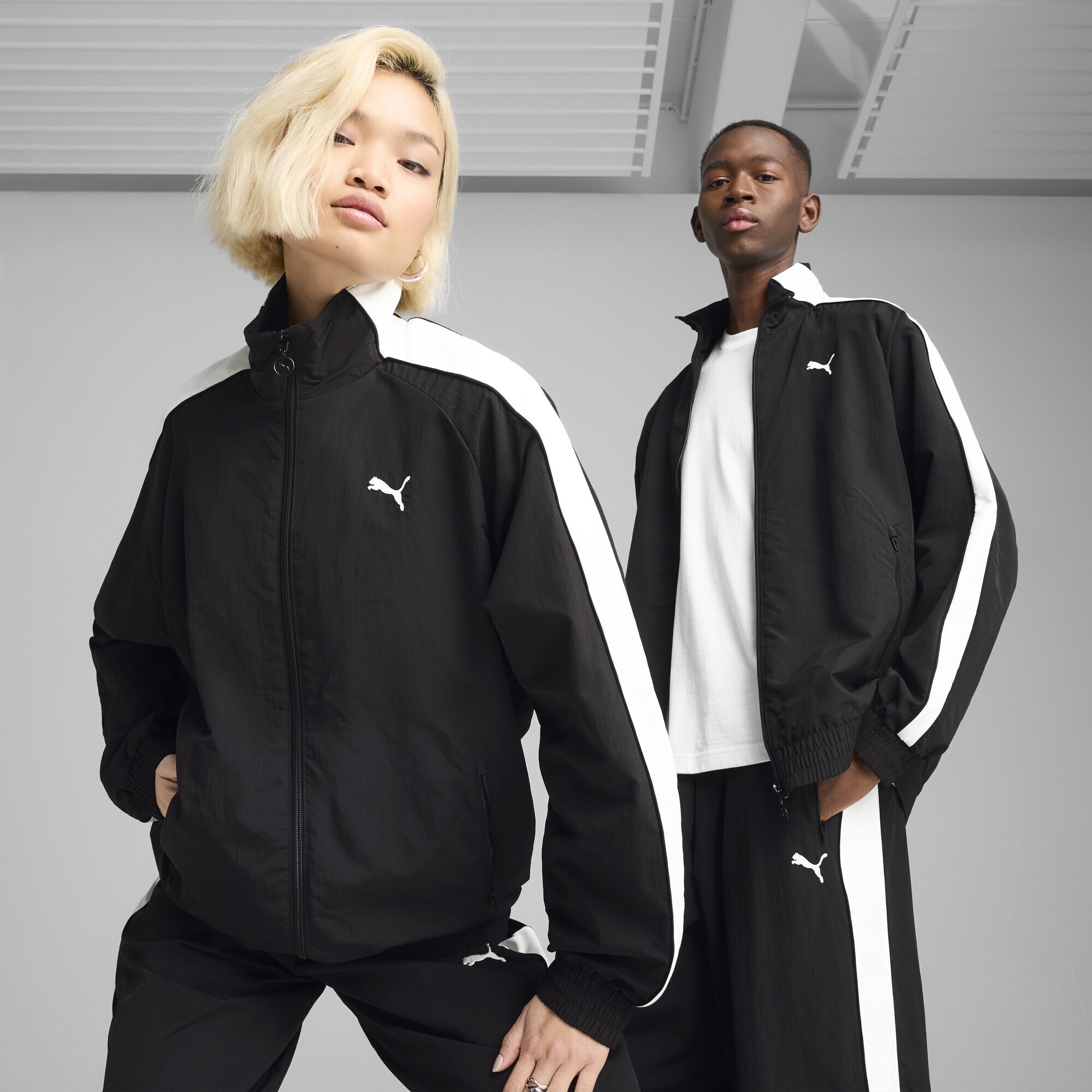 PUMA Trainingsjacke »T7 Oversized Trainingsjacke Erwachsene«