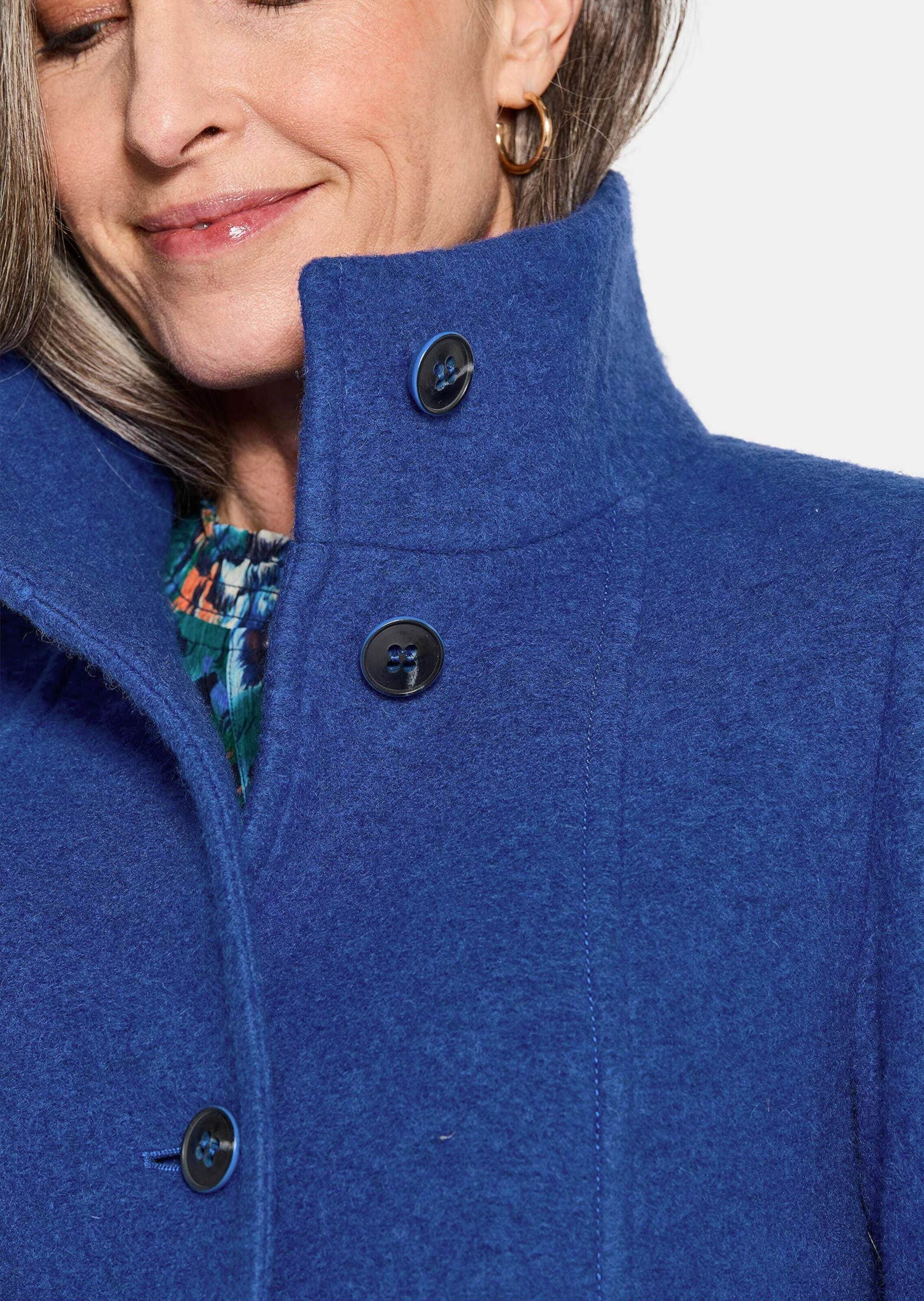 GOLDNER Wolljacke »Wollmix Jacke mit Stehkragen«