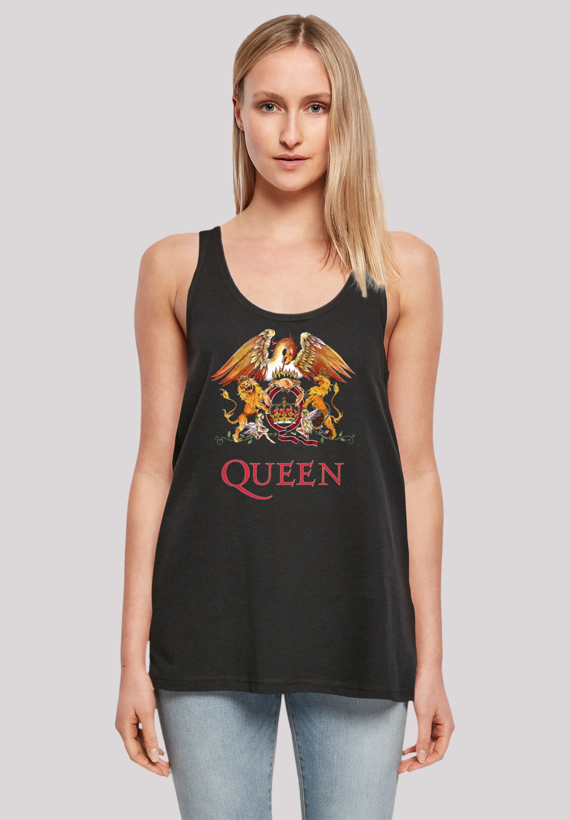 F4NT4STIC T-Shirt »Queen Classic Crest«, Print für bestellen | BAUR
