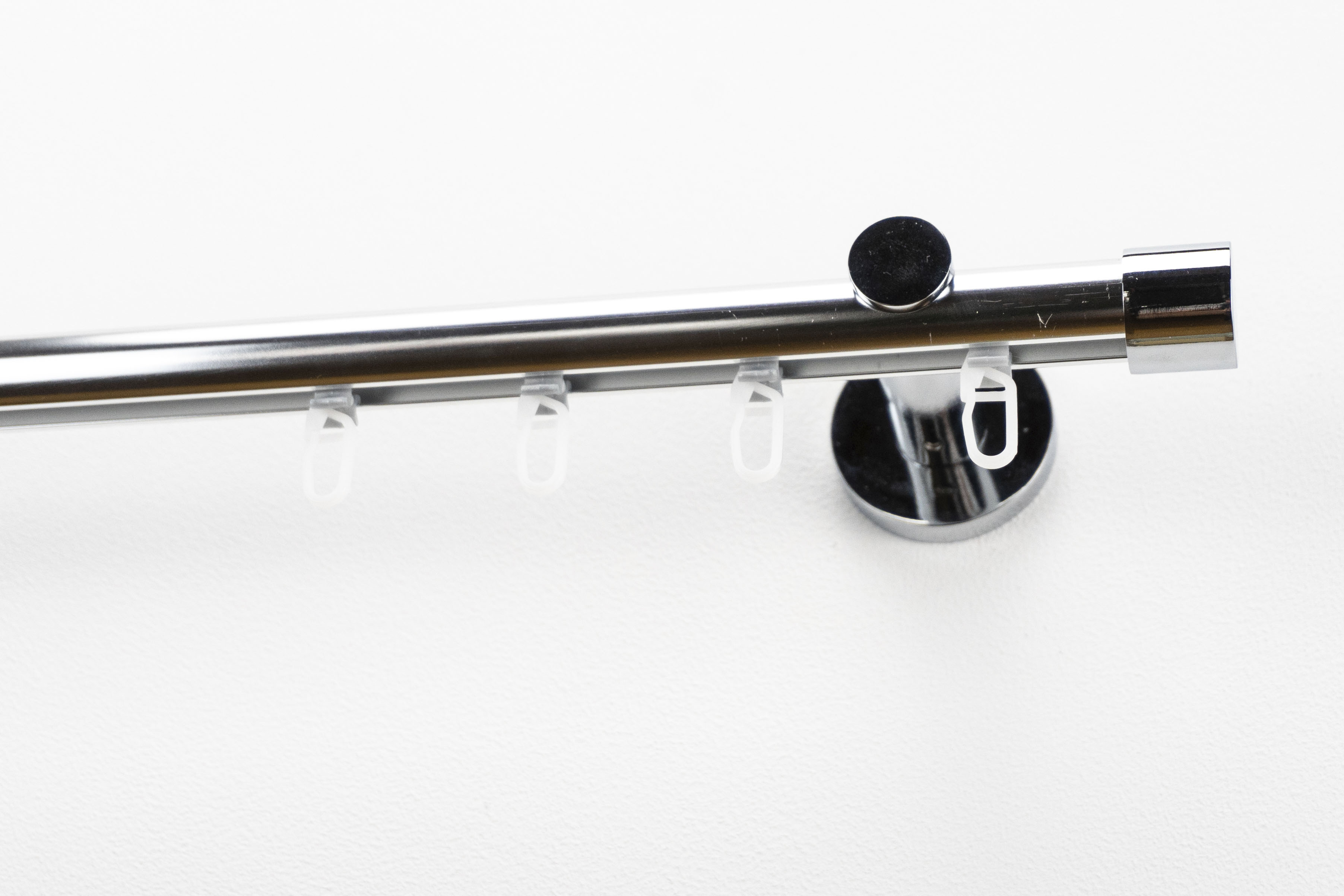 GARESA Gardinenstange "EASY" Ø 20 mm 1 läufig-läufig Wunschmaßlänge Vorhang günstig online kaufen