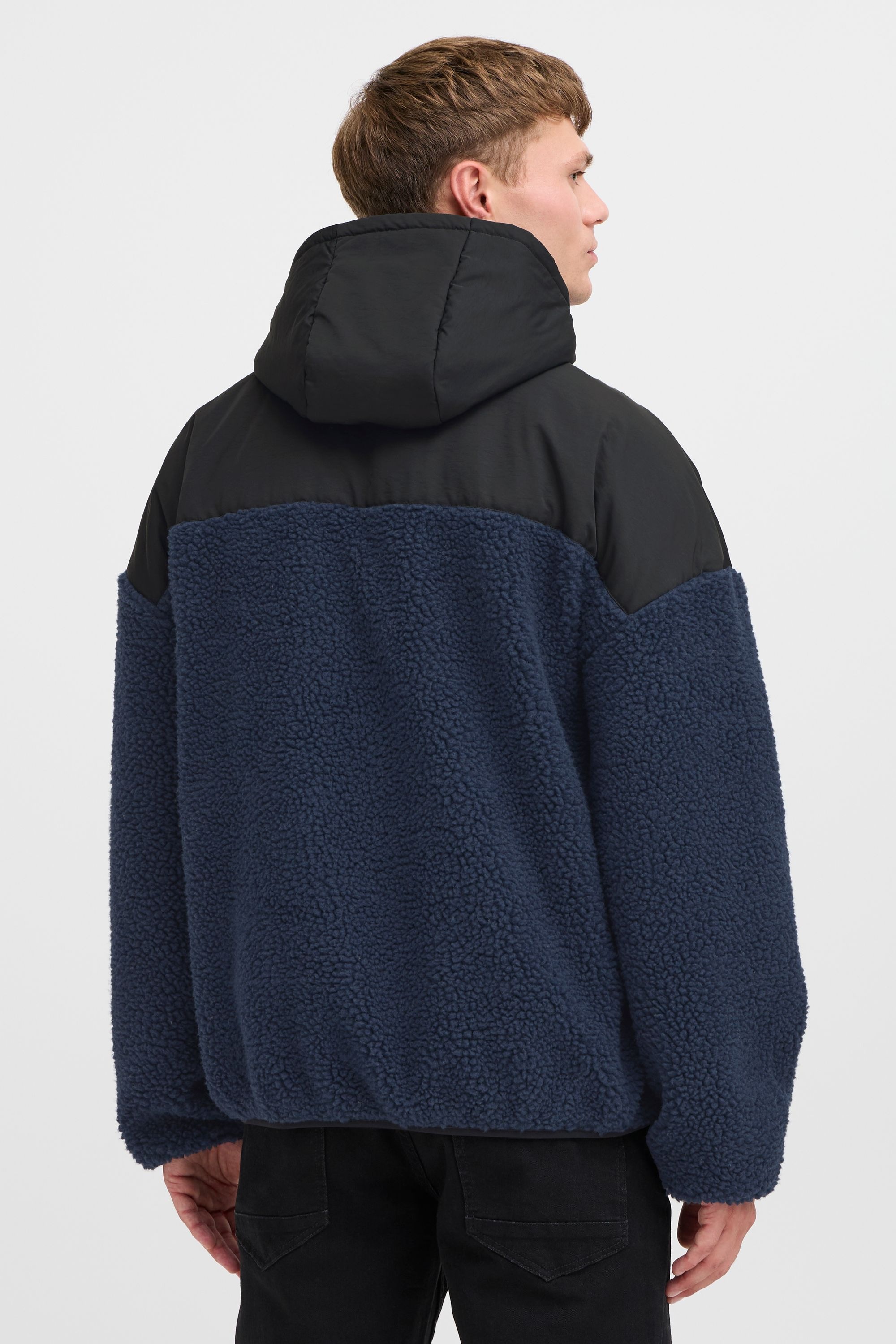 !Solid Fellimitatjacke »Fellimitatjacke SDMark«, mit Kapuze