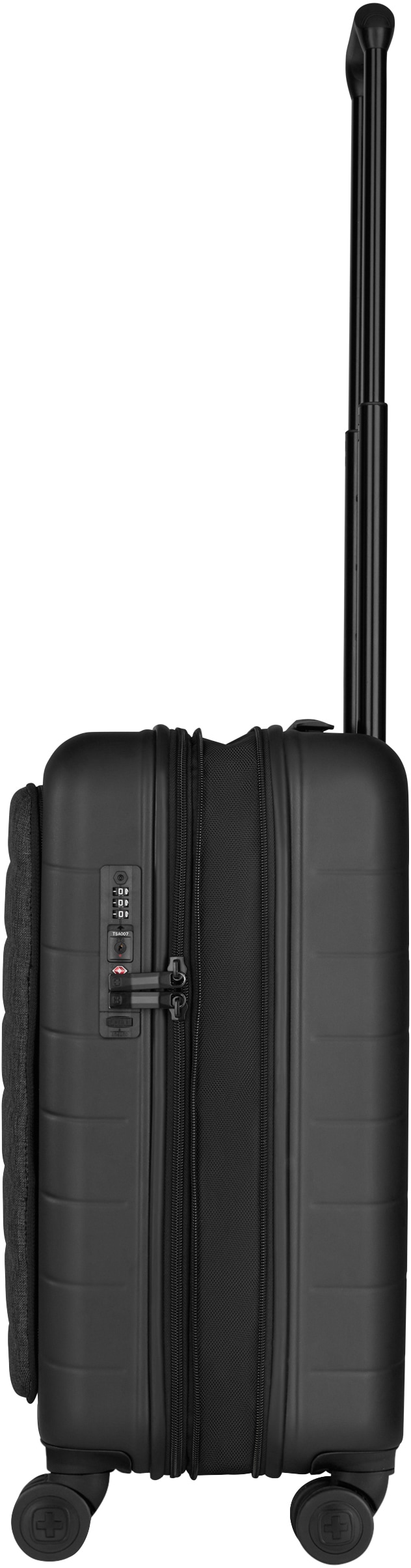 Wenger Business-Trolley »Syntry Carry-On, grau«, BAUR Tablet Laptop für Volumenerweiterung, | Rollen, 4 Frontfach USB-Schleuse& und mit