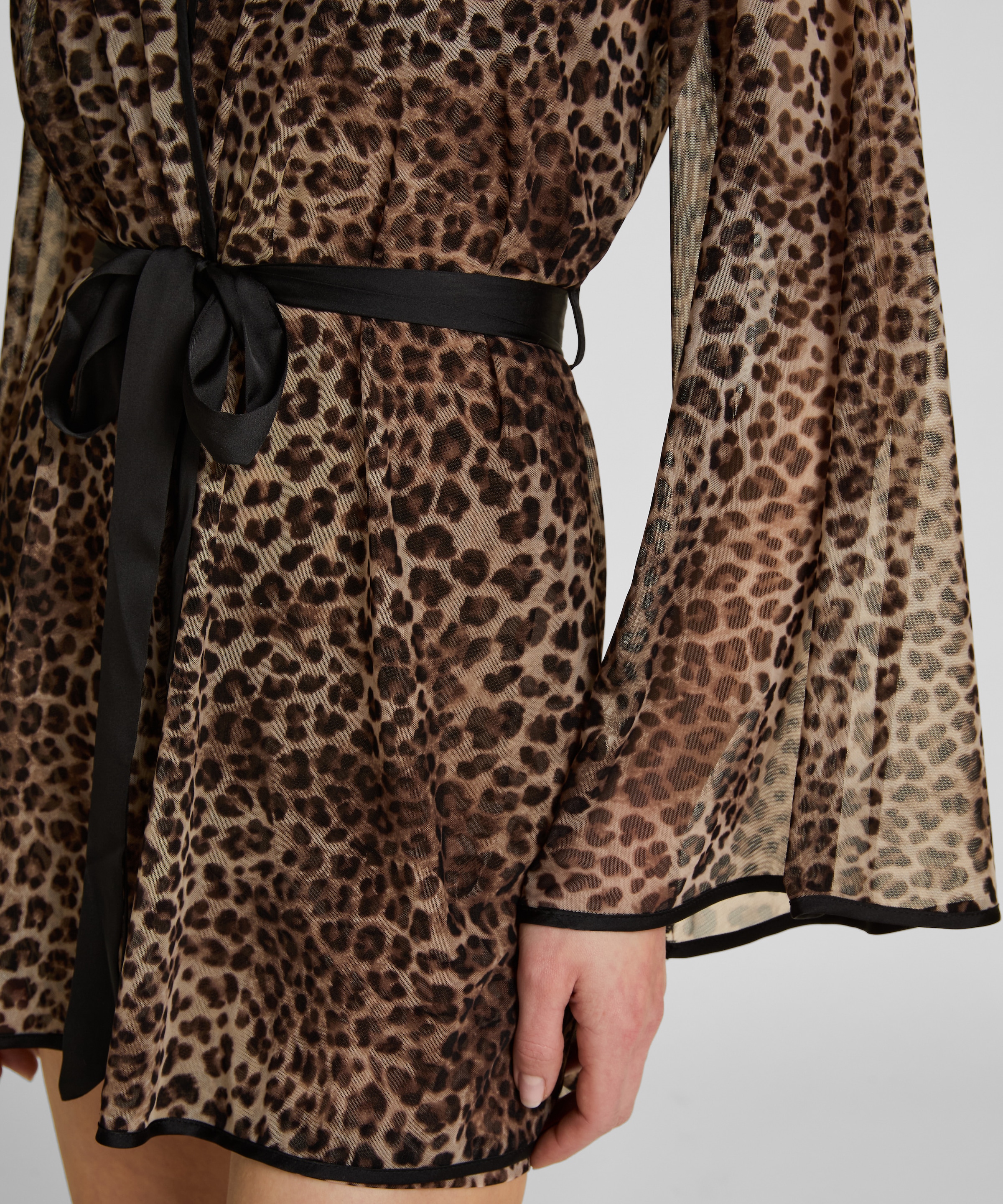 Hunkemöller Bademantel »Leopard Mesh Kimono«