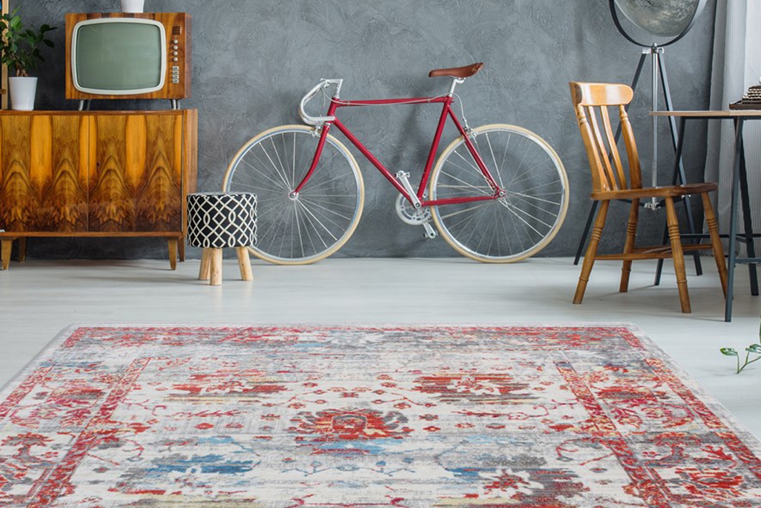 my home Teppich "Hallina" rechteckig 8 mm Höhe Wohnzimmer günstig online kaufen