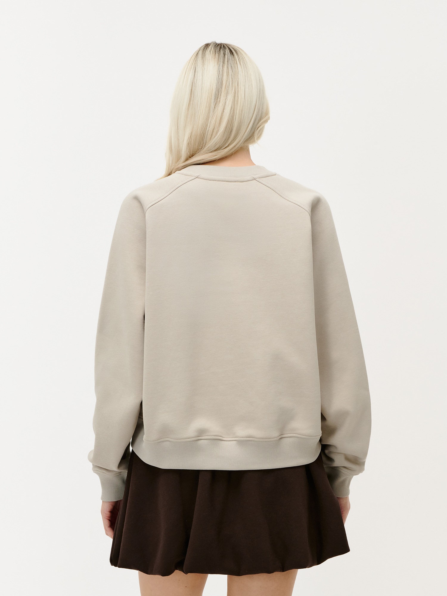 LeGer Melody Women's Sweatshirt Greige 42 2