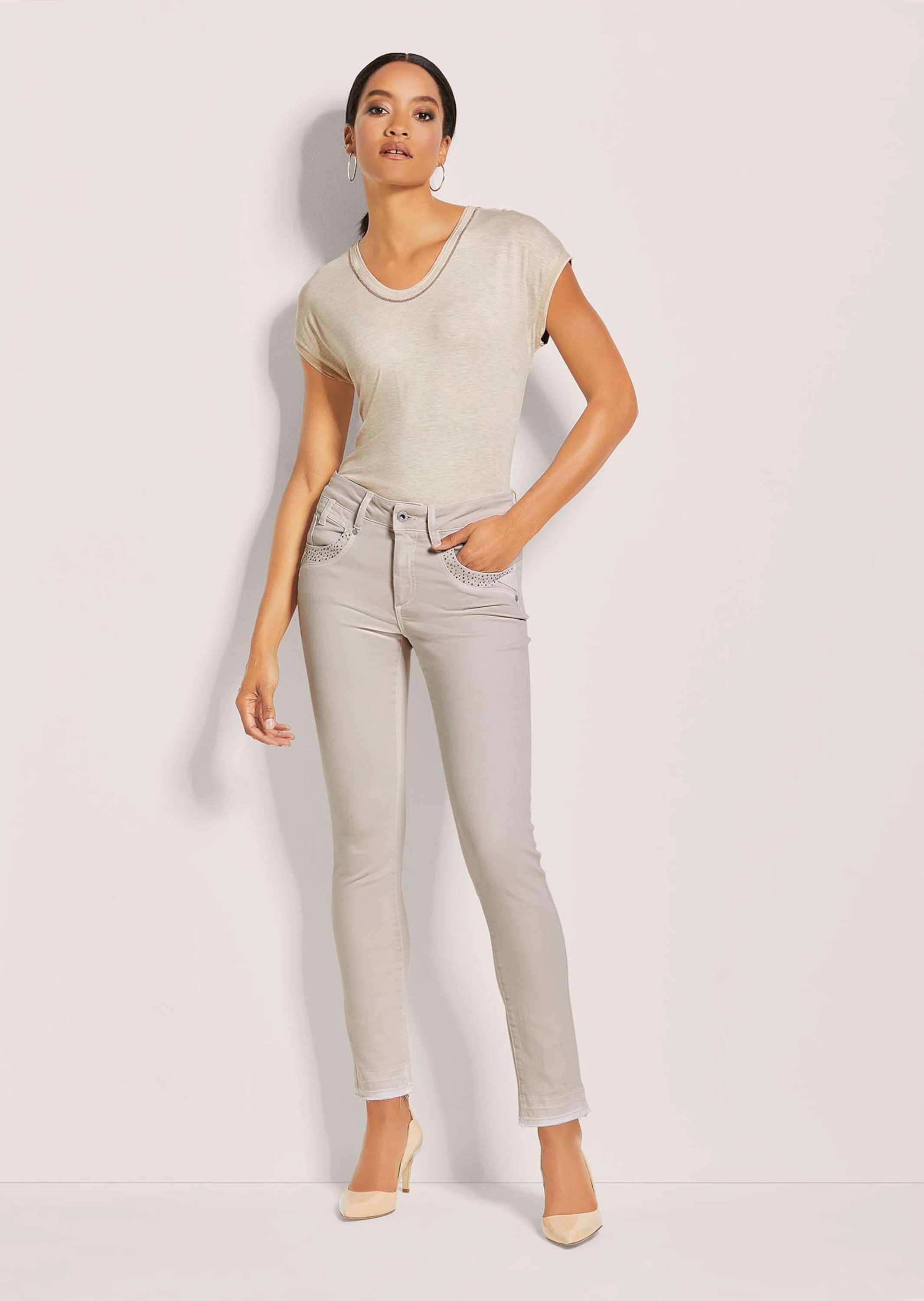 MADELEINE Regular-fit-Jeans »Jeans Slim Jeans«