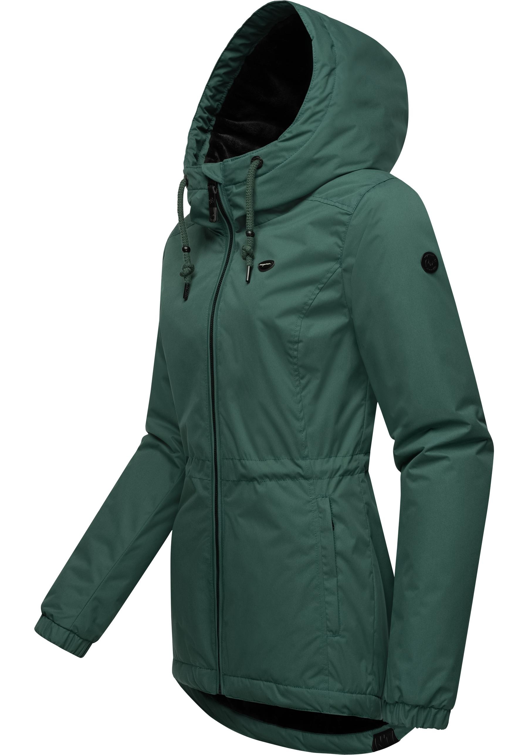 Ragwear Winterjacke »Dankka Warm«, mit Kapuze, Wasserdichte weiche Damen Jacke für den Winter