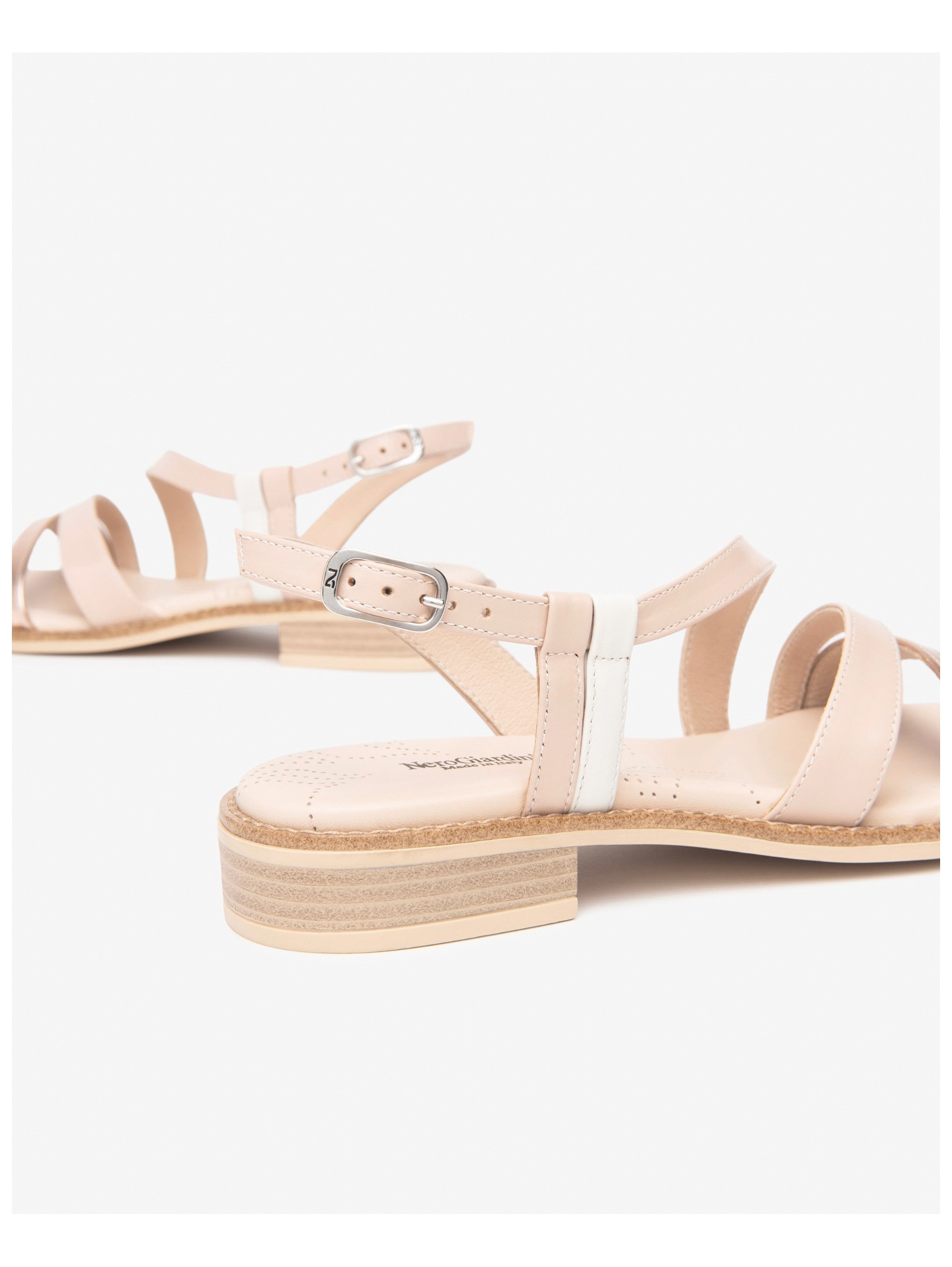 Nero Giardini Riemchensandale »Nero Giardini Sandalen Leder/Textil«