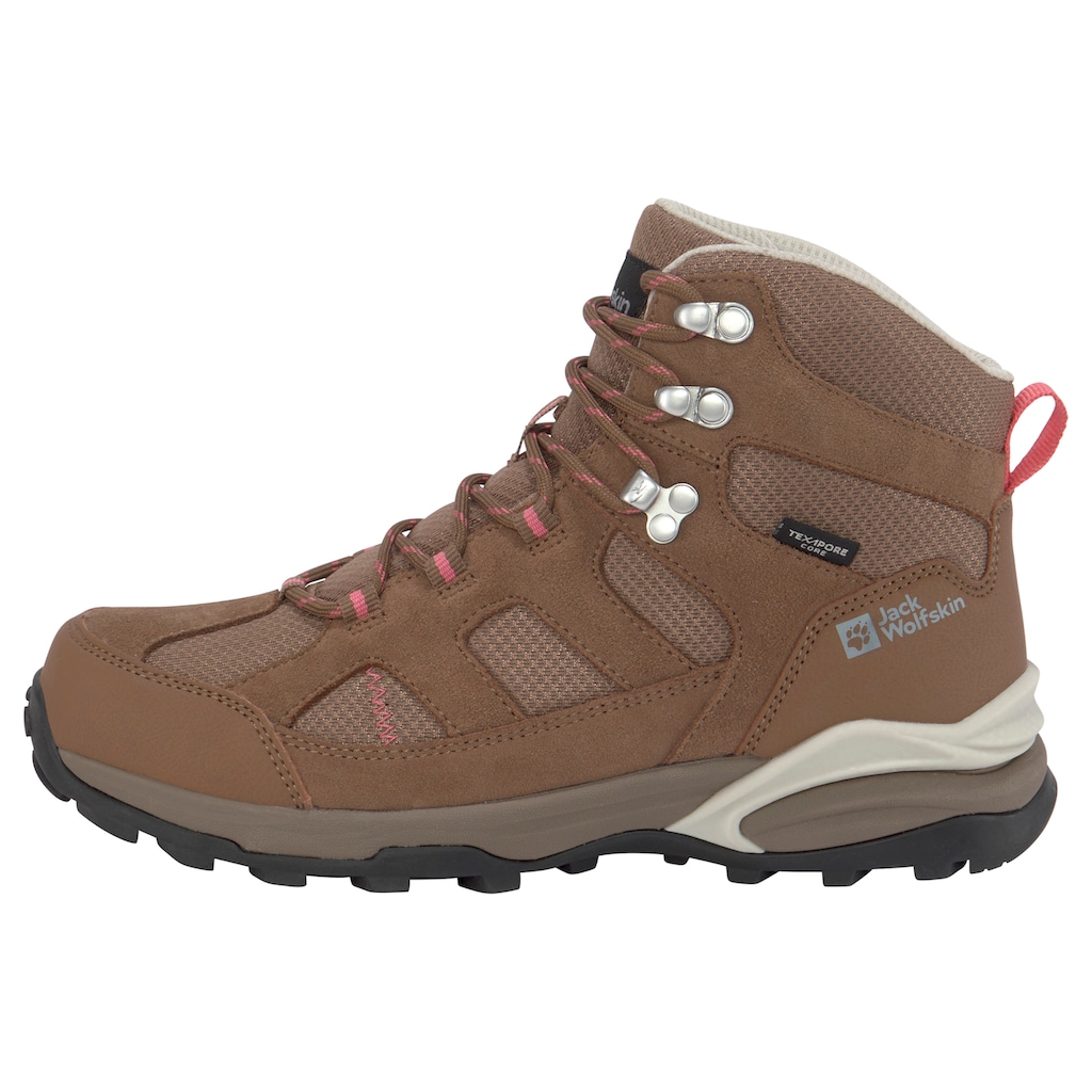 Jack Wolfskin Wanderschuh »TRAIL HIKER TEXAPORE MID W«, wasserdicht