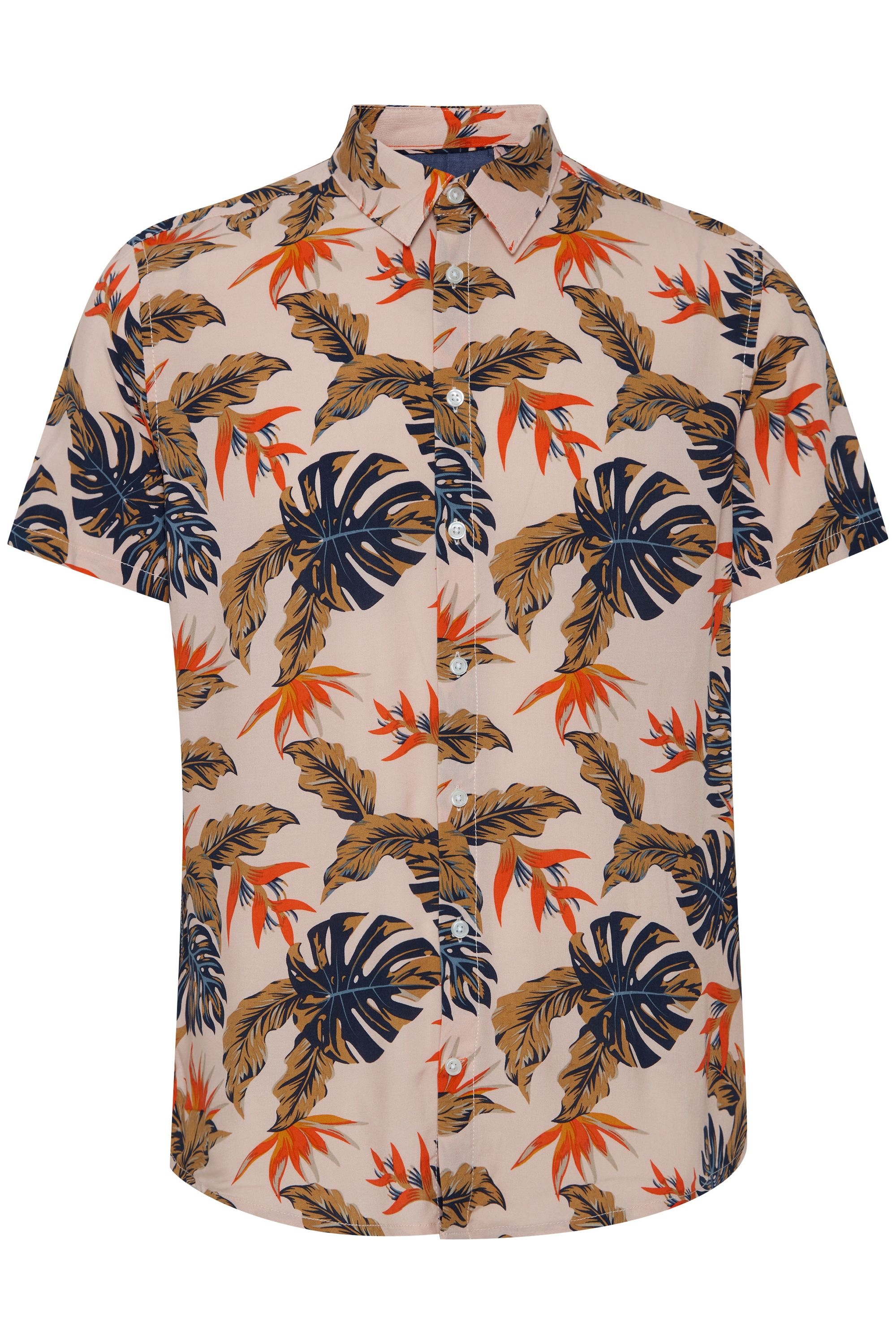 Blend Hawaiihemd "BHGawai", Stilvolles Hemd mit kurzen Ärmeln günstig online kaufen