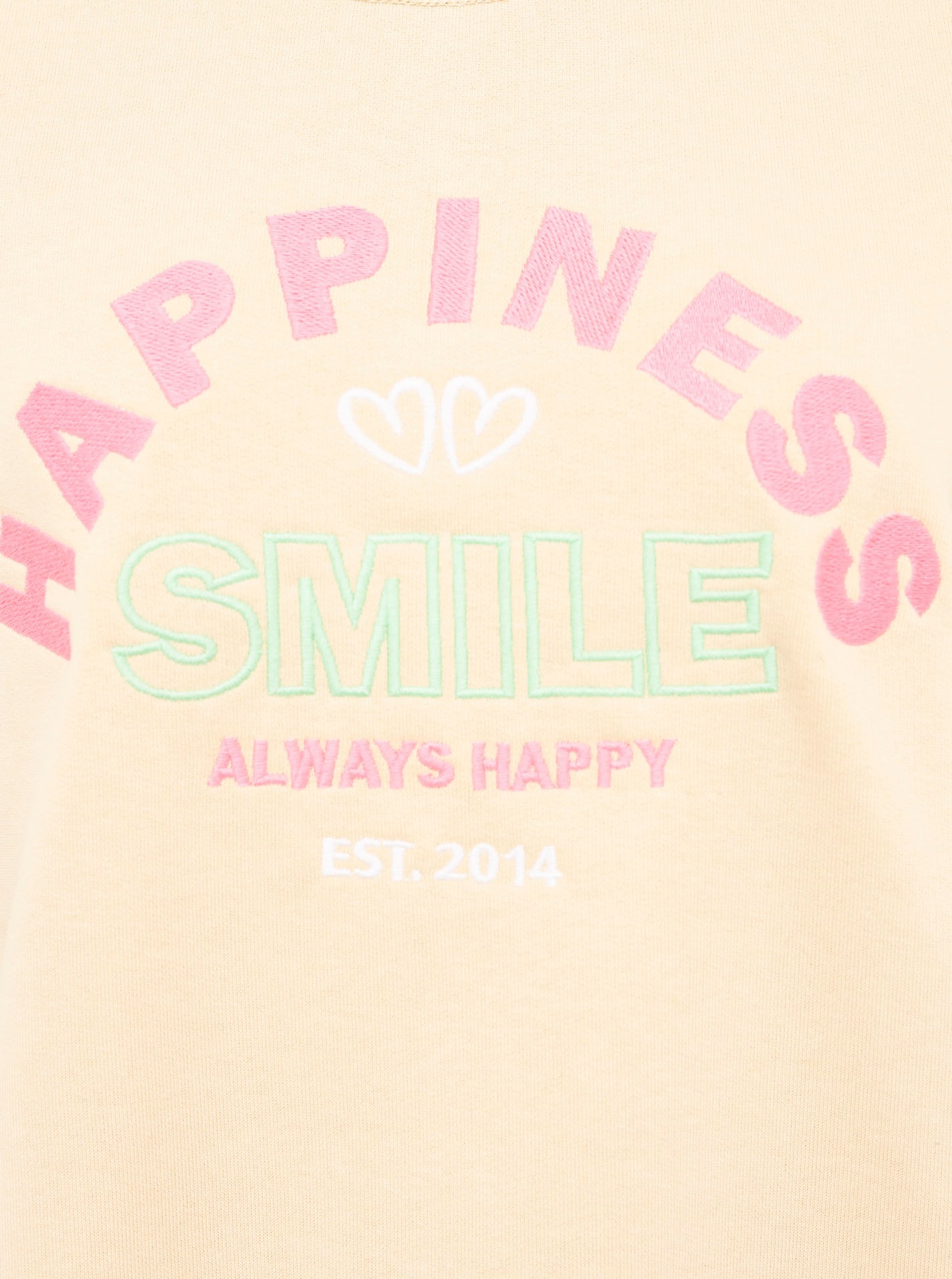 Thumbnail - Zwillingsherz Langarmshirt ""Smile"" 3/4-Arm, Rundhalsausschnitt, Stickerei