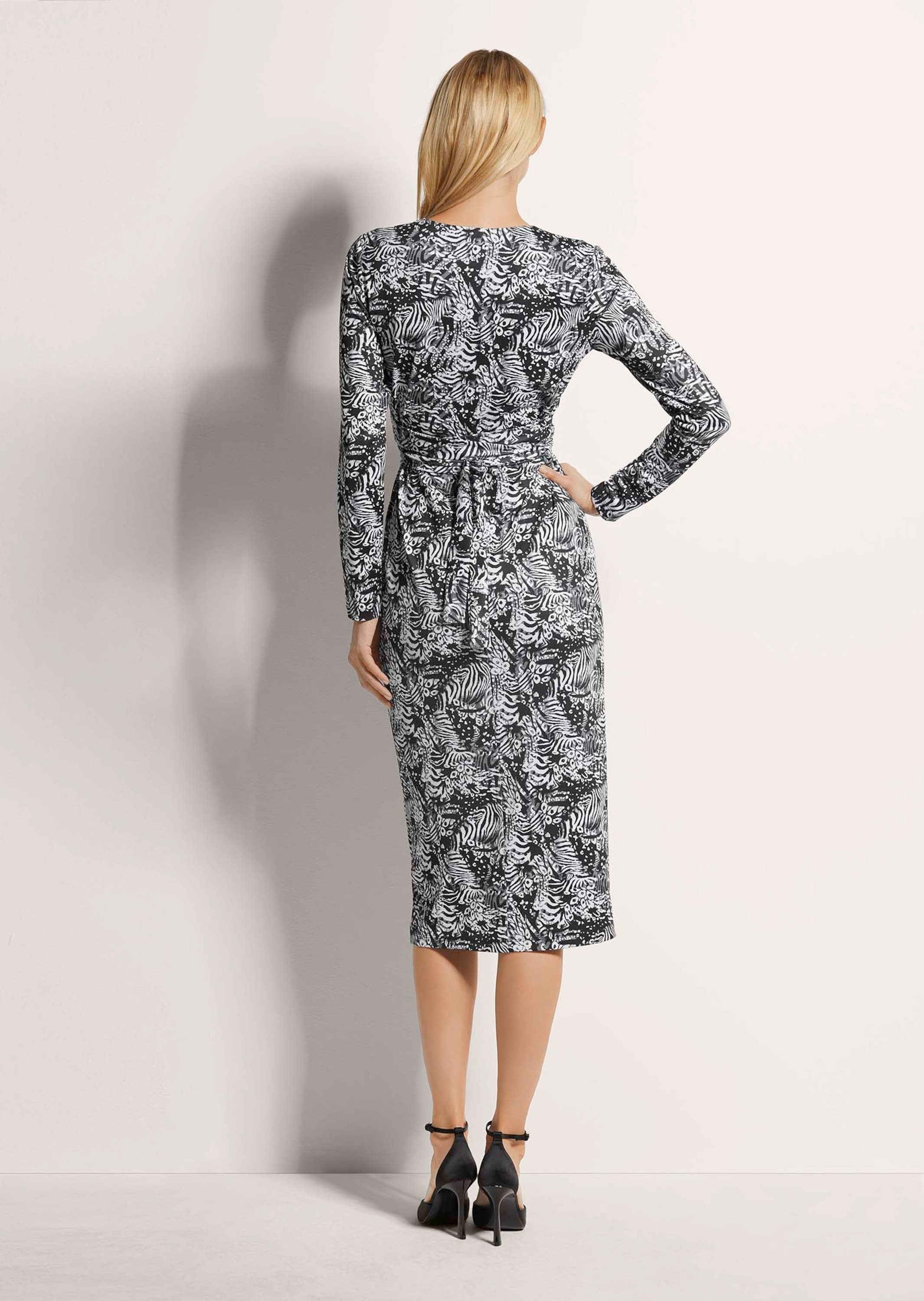 MADELEINE Midikleid »Kleid Kleid in Wickel-Optik«