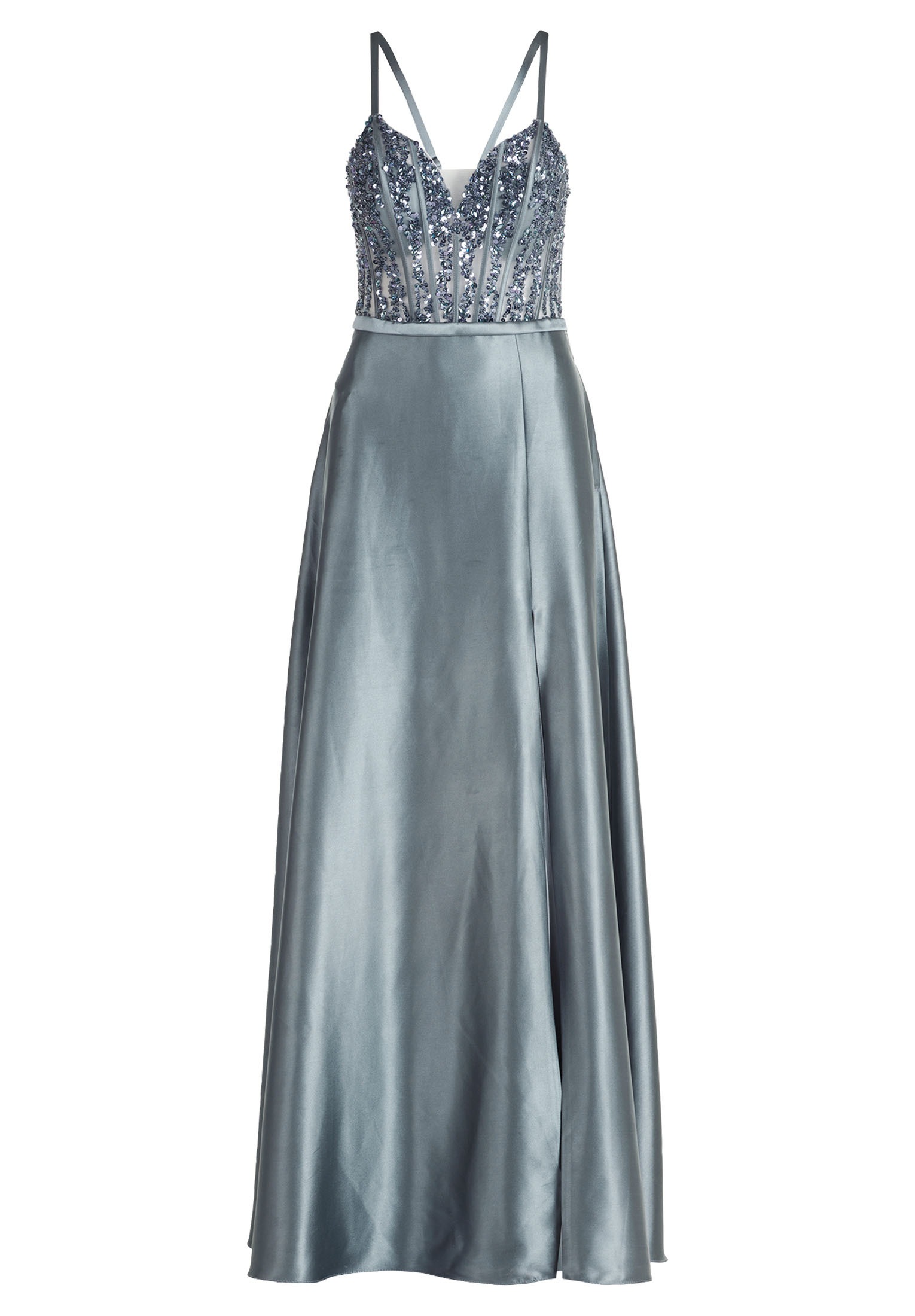 Vera Mont Abendkleid "Damen mit Stickerei" Nahttasche Glitzersteine günstig online kaufen