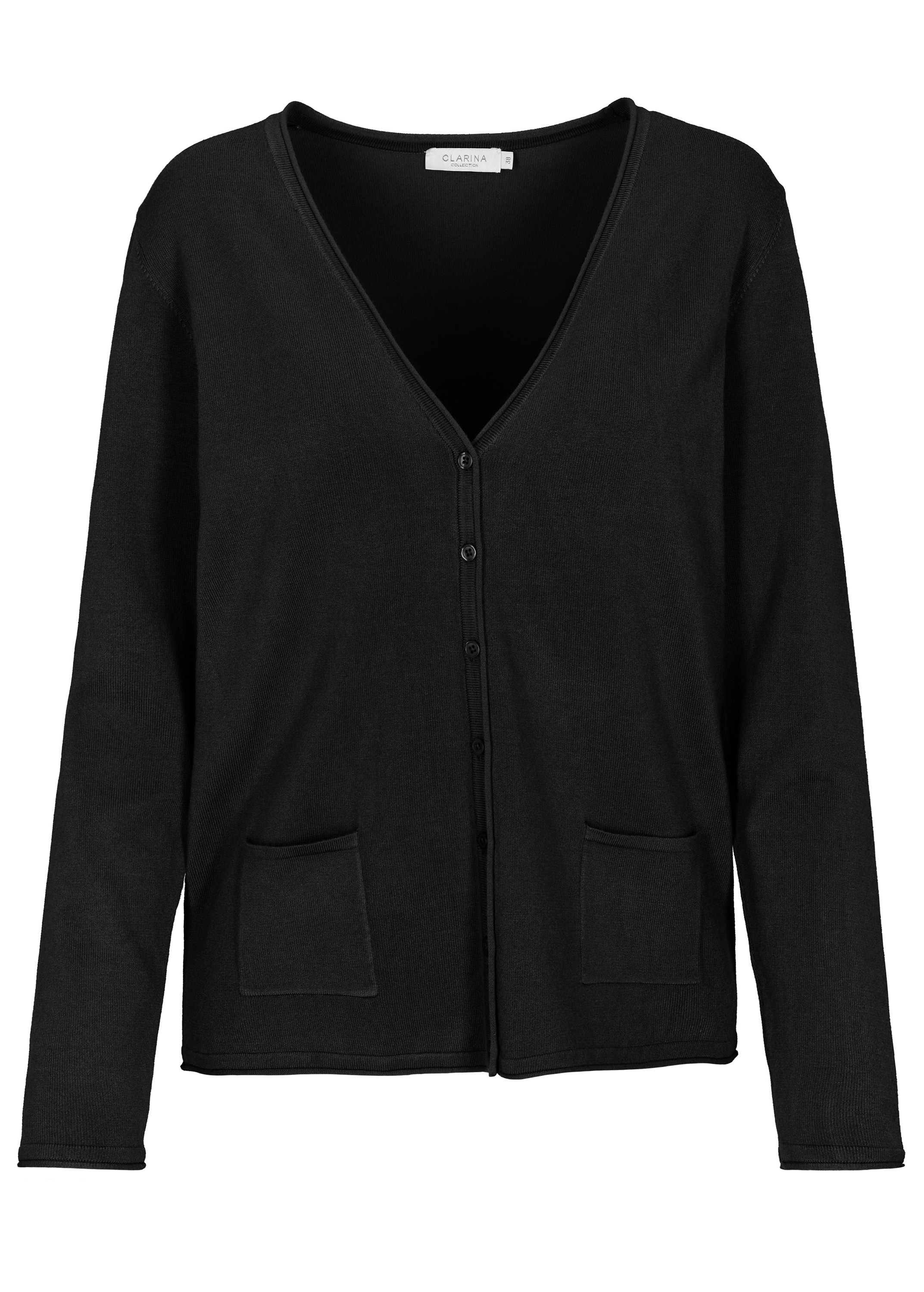 Clarina Strickjacke "WALTER", Viskose-Polyamid Mischung günstig online kaufen