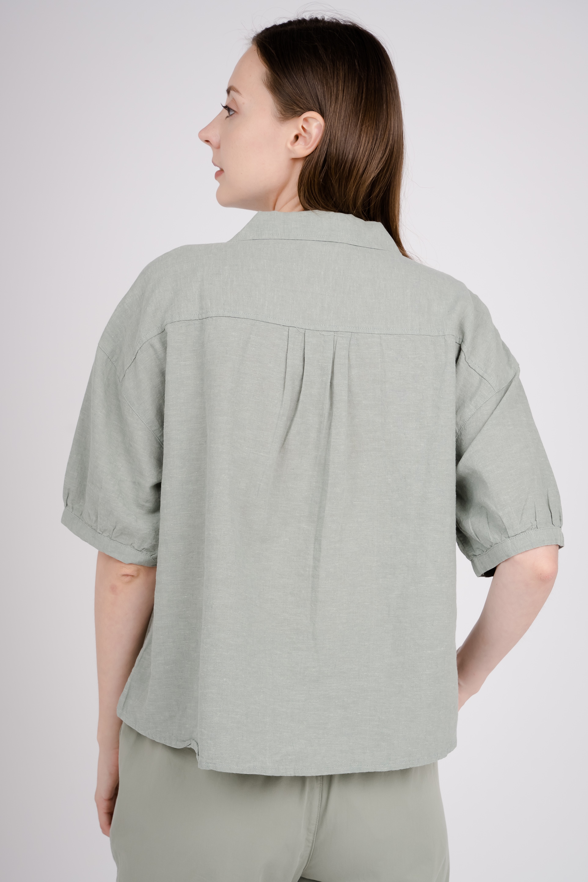 GIORDANO Klassische Bluse, mit schicken Puffärmeln bestellen | BAUR